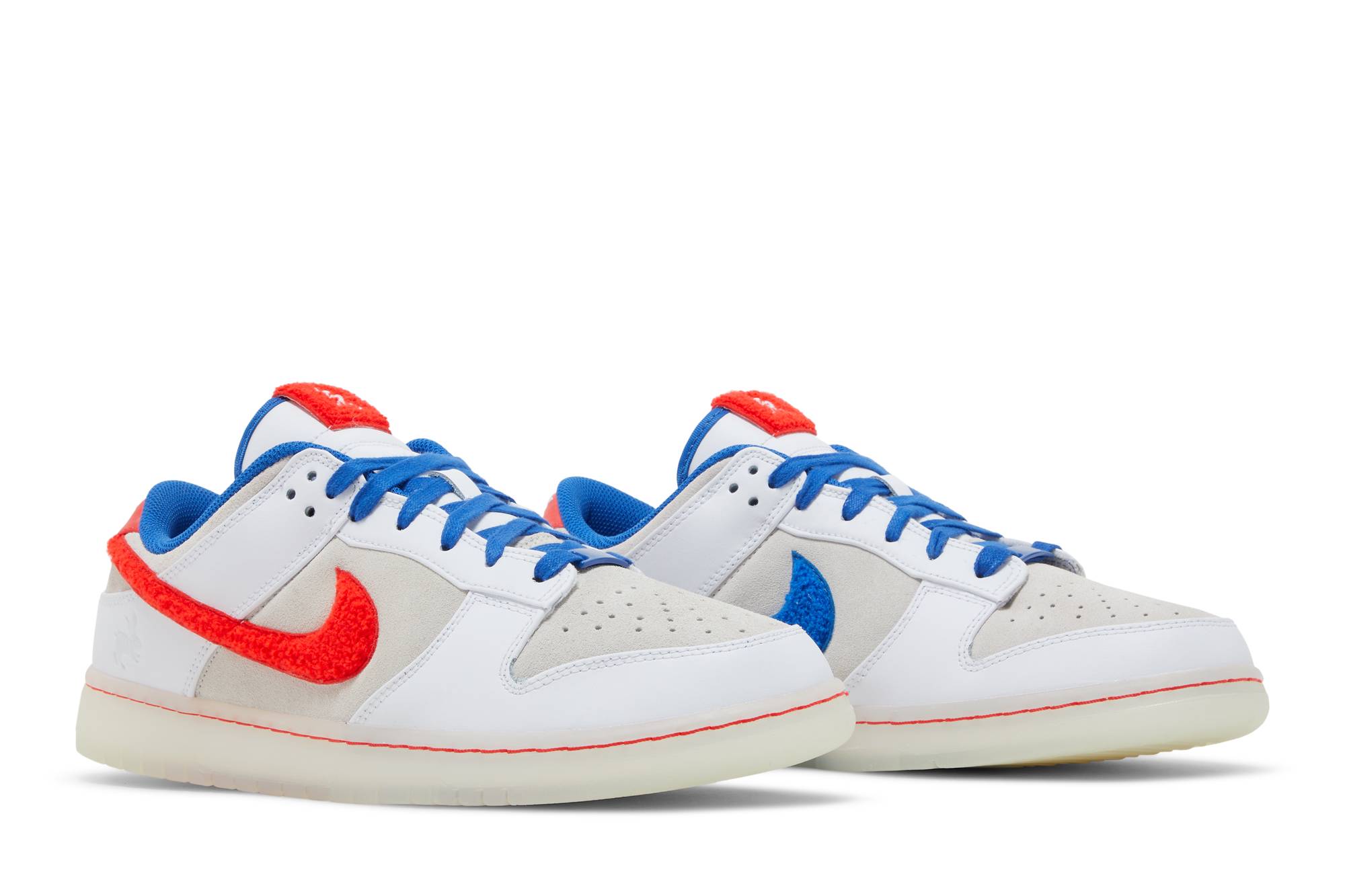 Nike Dunk Low Year of the Rabbit White/Crimson-Varsity Royal FD4203-161 Nicesnk