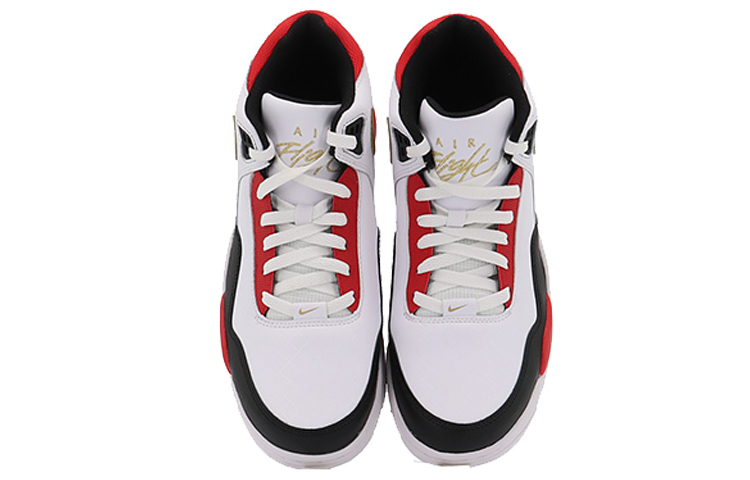 Nike Flight Legacy Shoes White/Golden/Red DD8493-169