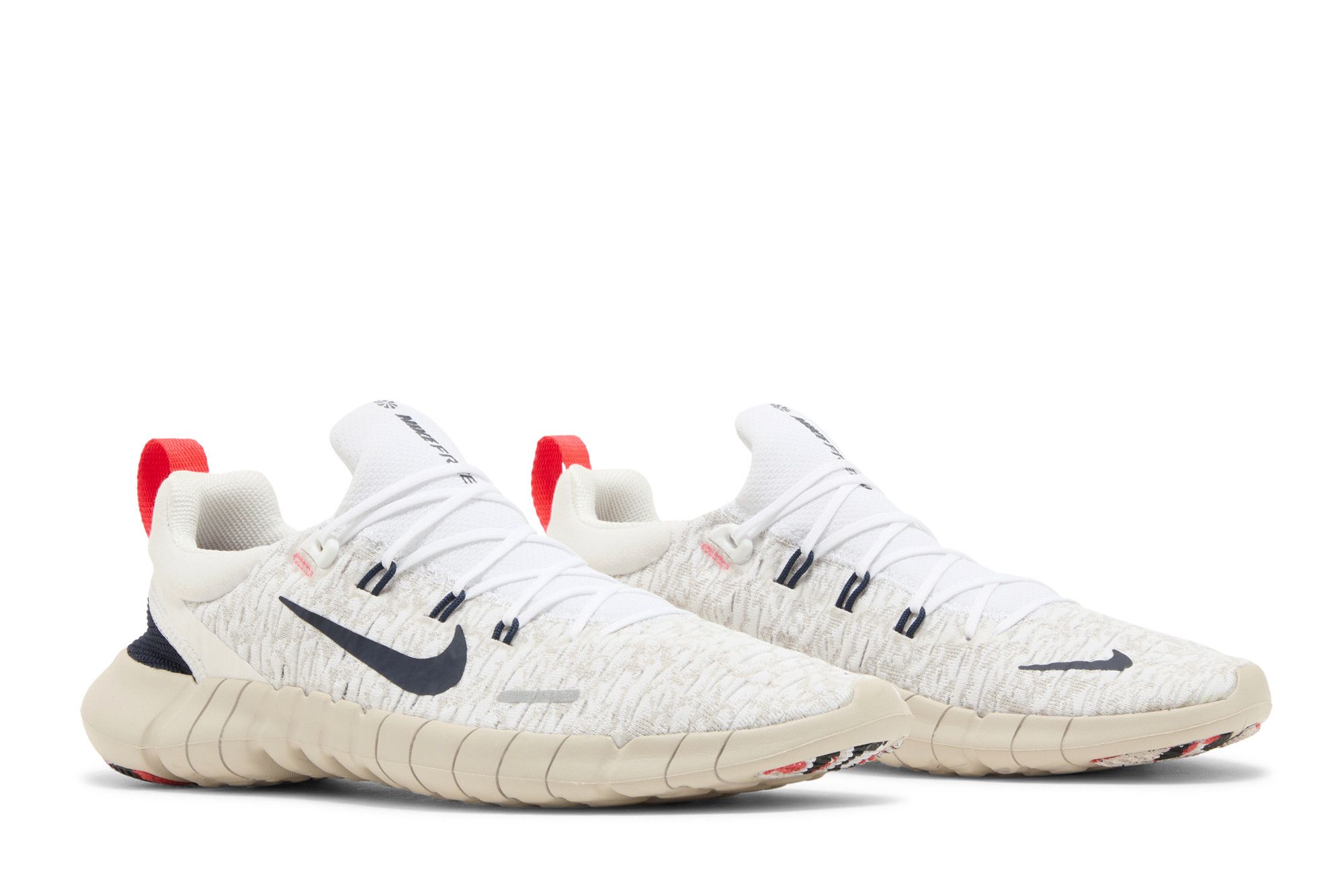 Nike Free Run 5.0 White Obsidian CZ1884-103 Nicesnk