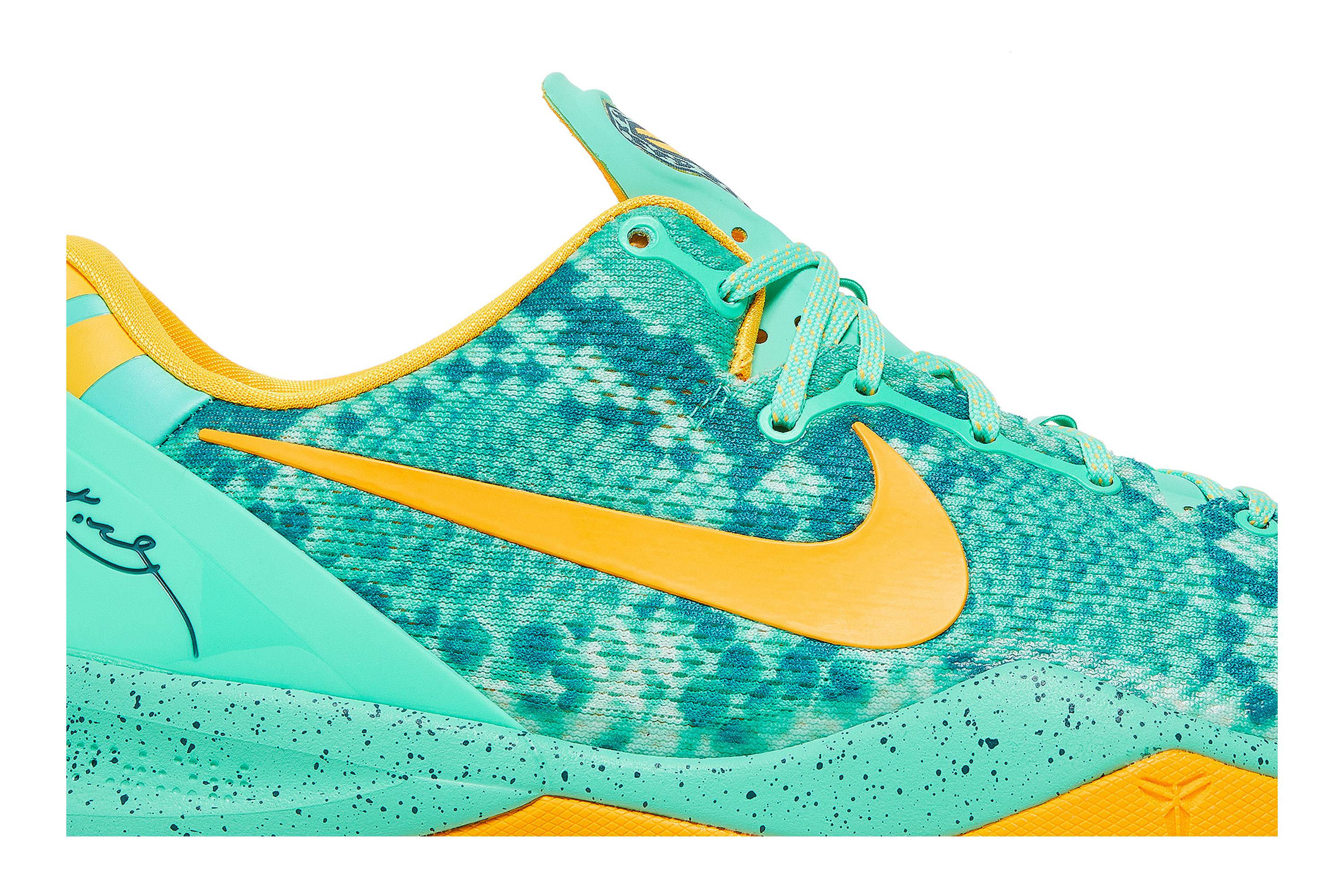 Nike Kobe 8 System Green Glow Laser Orange 555035-304 Nicesnk