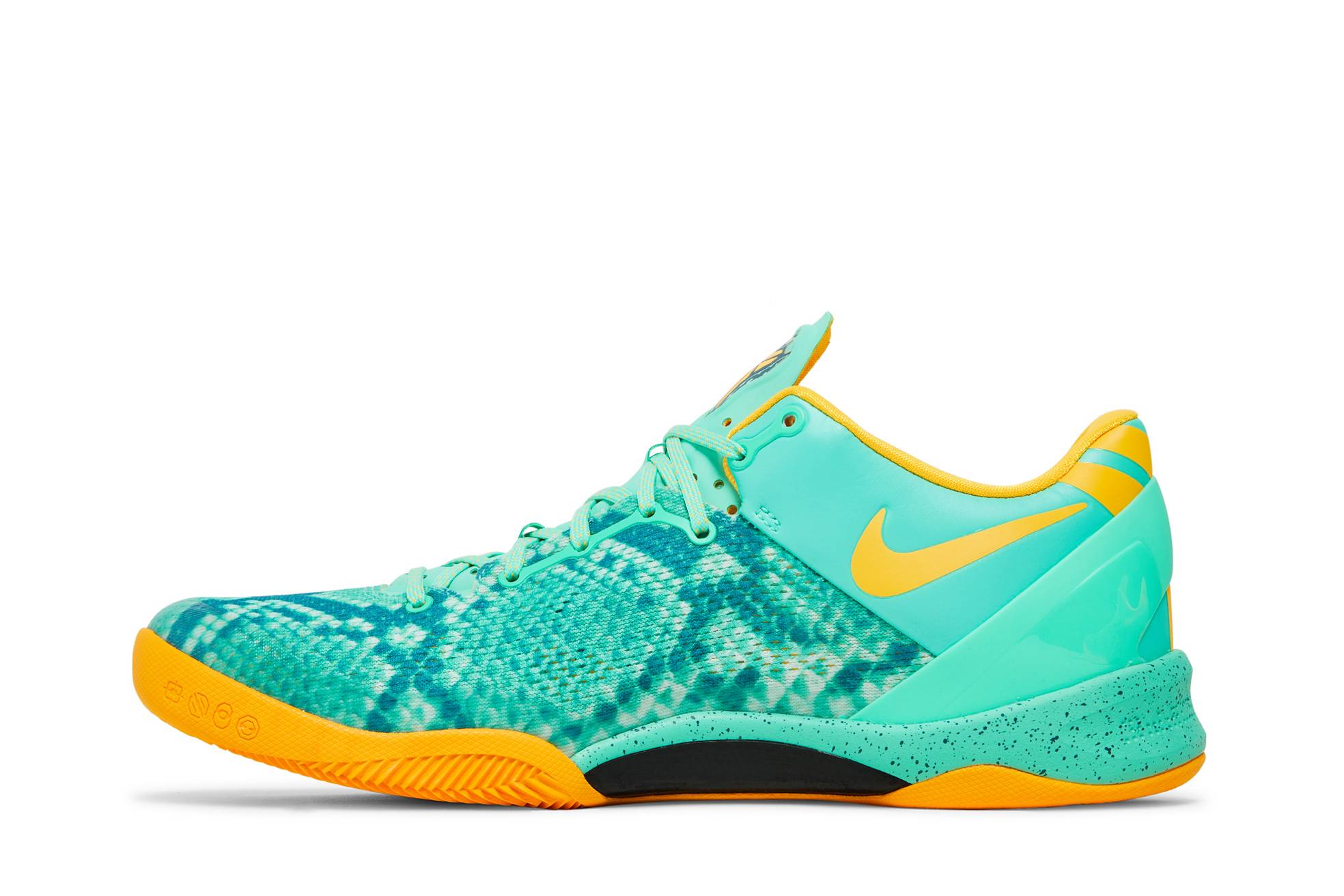 Nike Kobe 8 System Green Glow Laser Orange 555035-304 Nicesnk