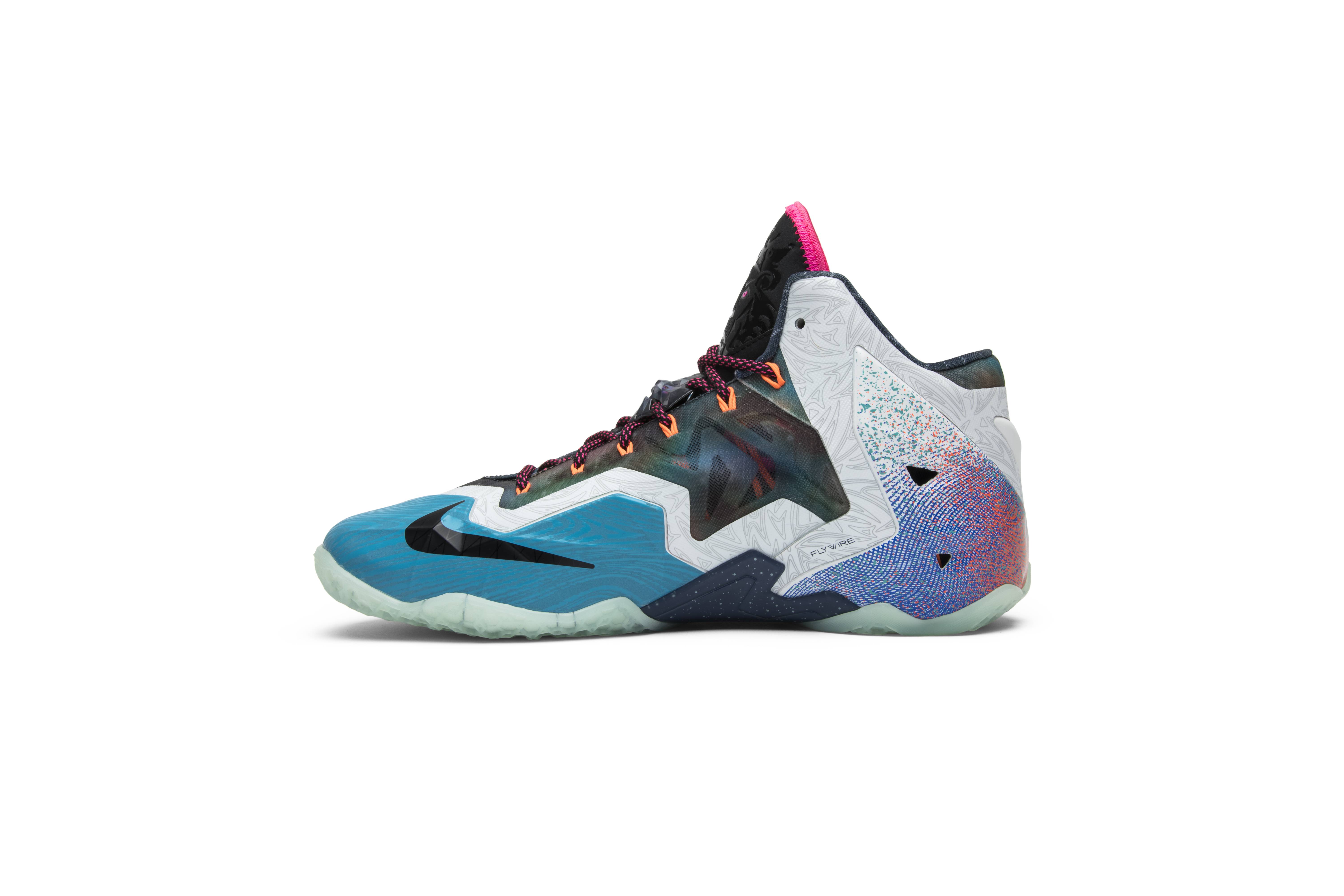 Nike LeBron 11 Premium What The LeBron 650884-400 Nicesnk