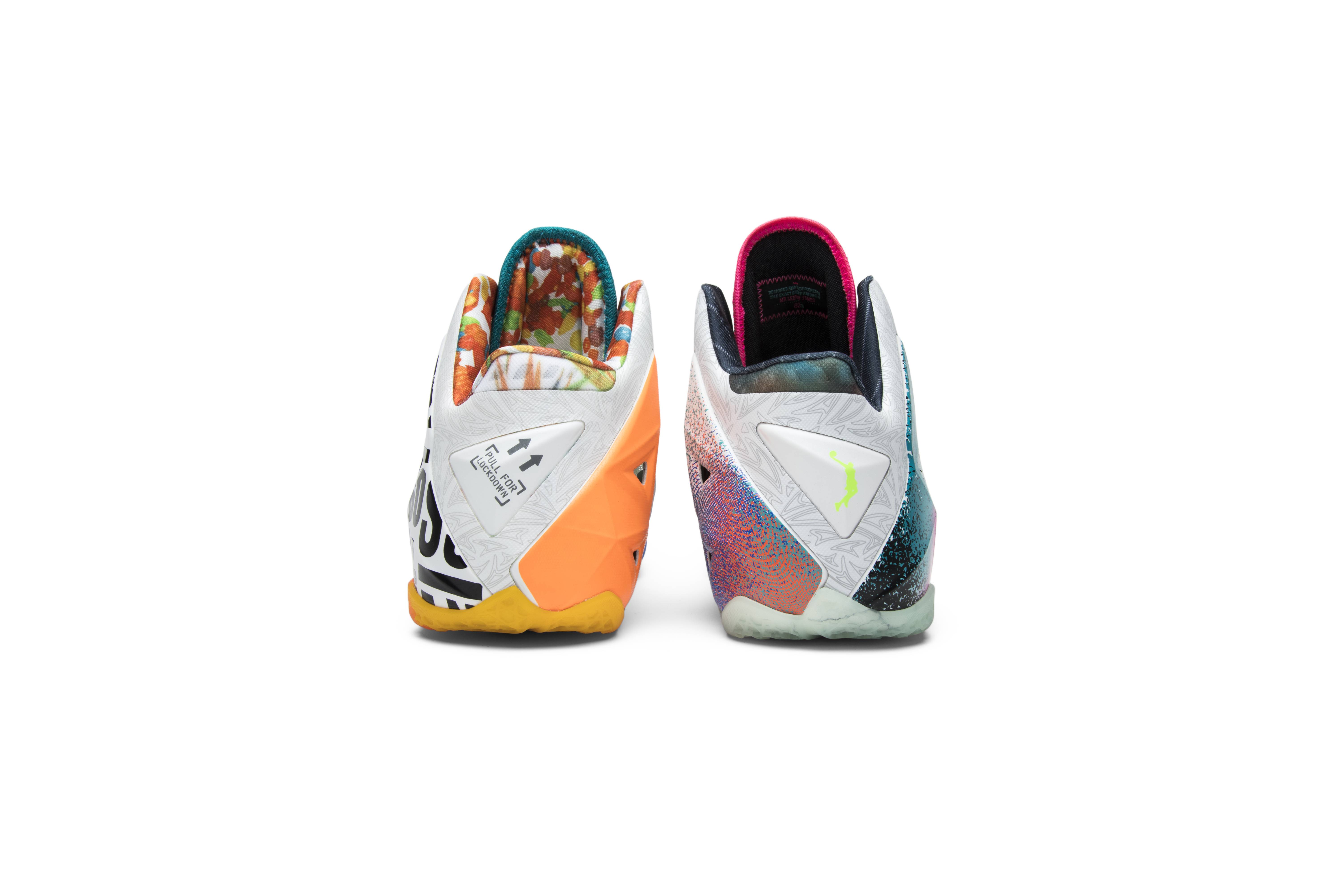 Nike LeBron 11 Premium What The LeBron 650884-400 Nicesnk