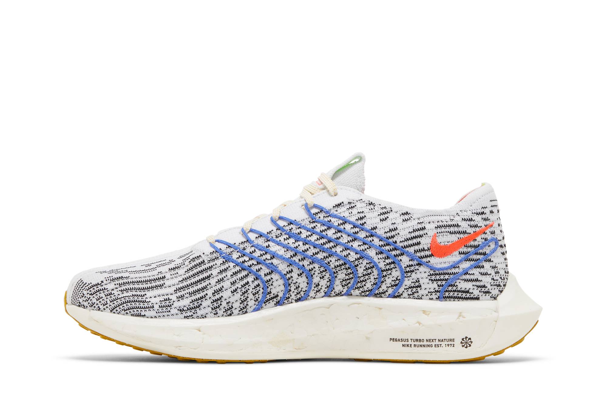 Nike Pegasus Turbo Next Nature Pure Platinum Bright Crimson DM3413-002 Nicesnk