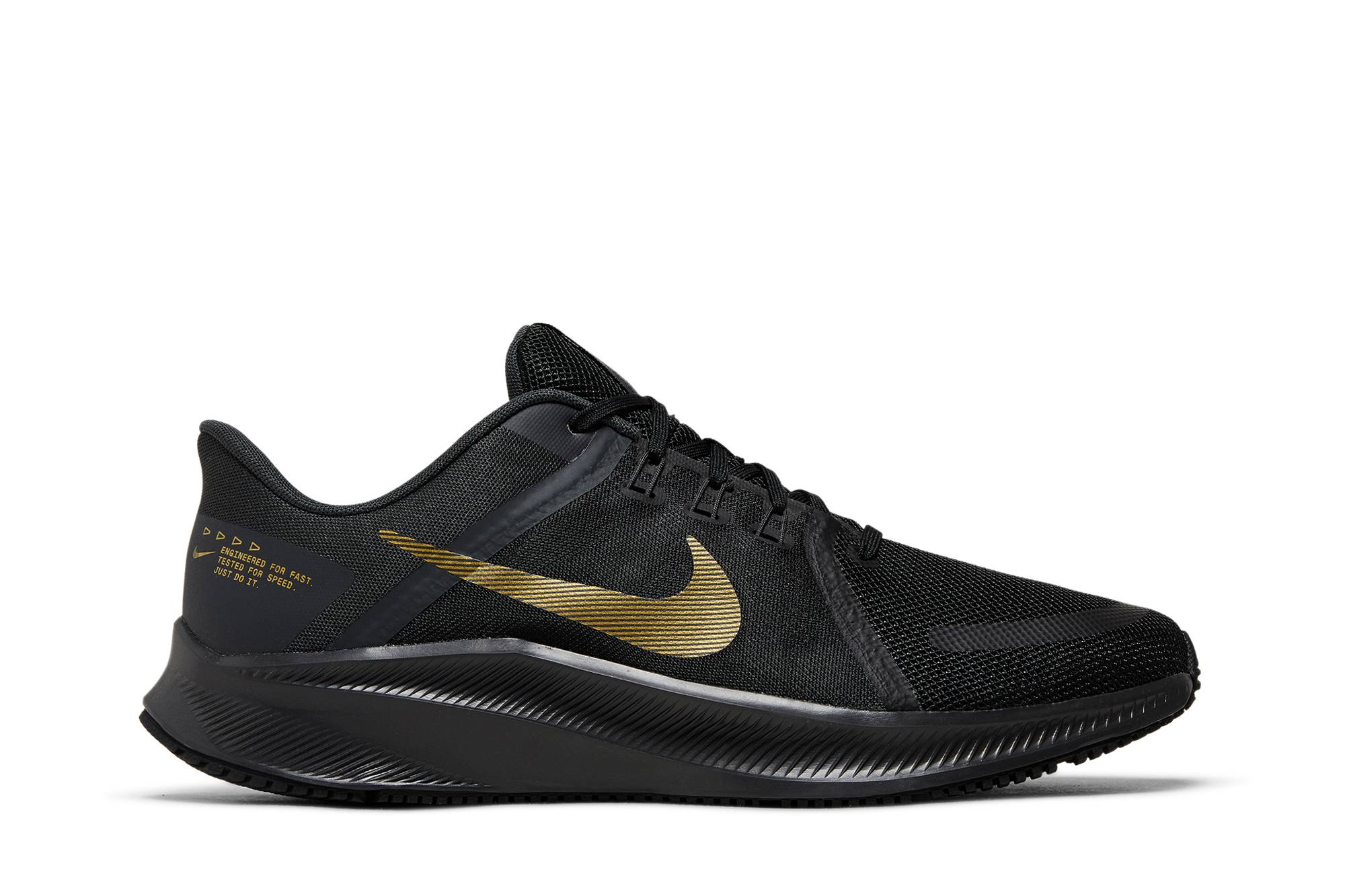 Nike Quest 4 ‘Black Metallic Gold’ DA1105-010
