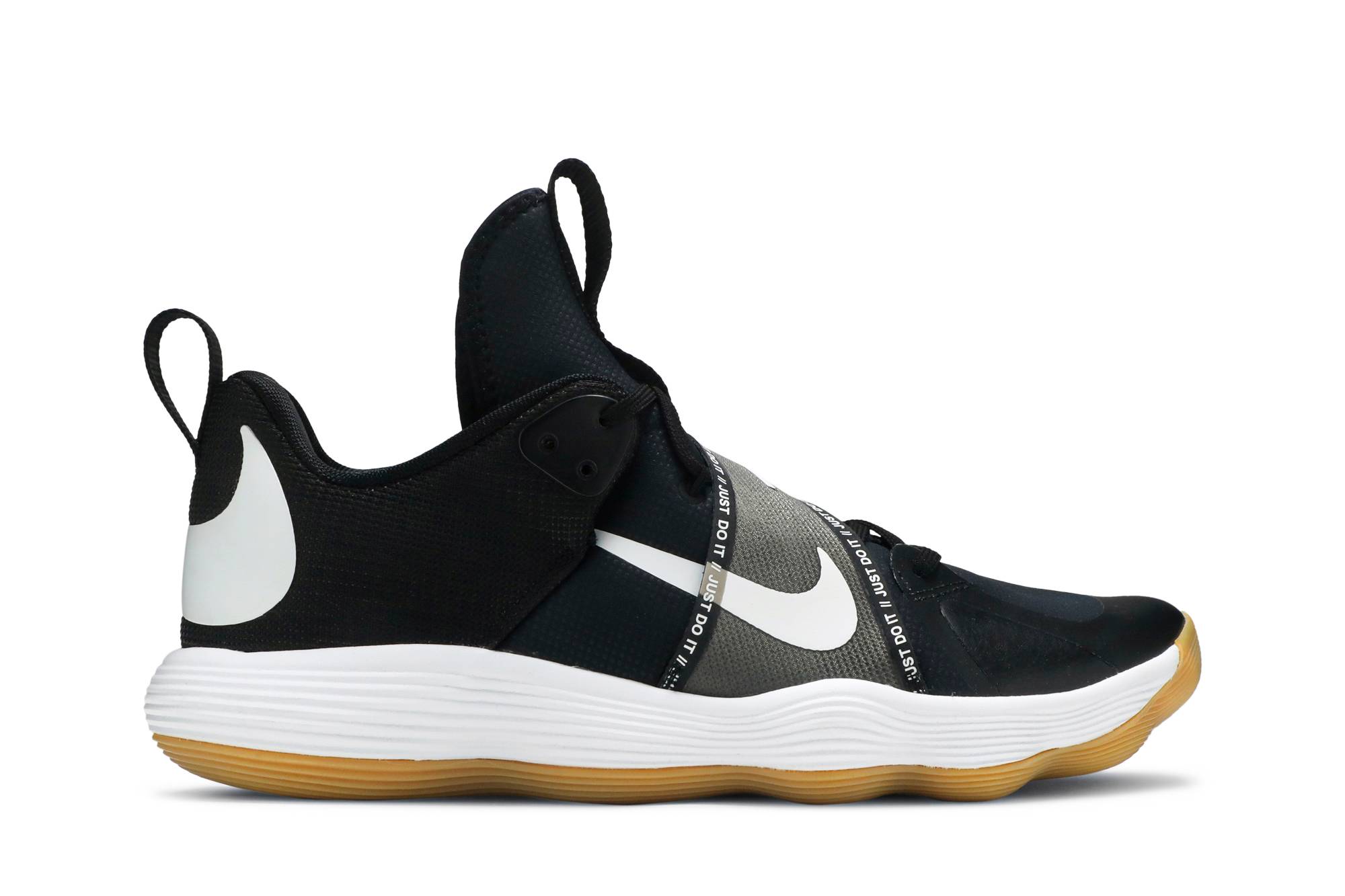 (Women) Nike React HyperSet Black Gum Light Brown CI2956-010 Nicesnk
