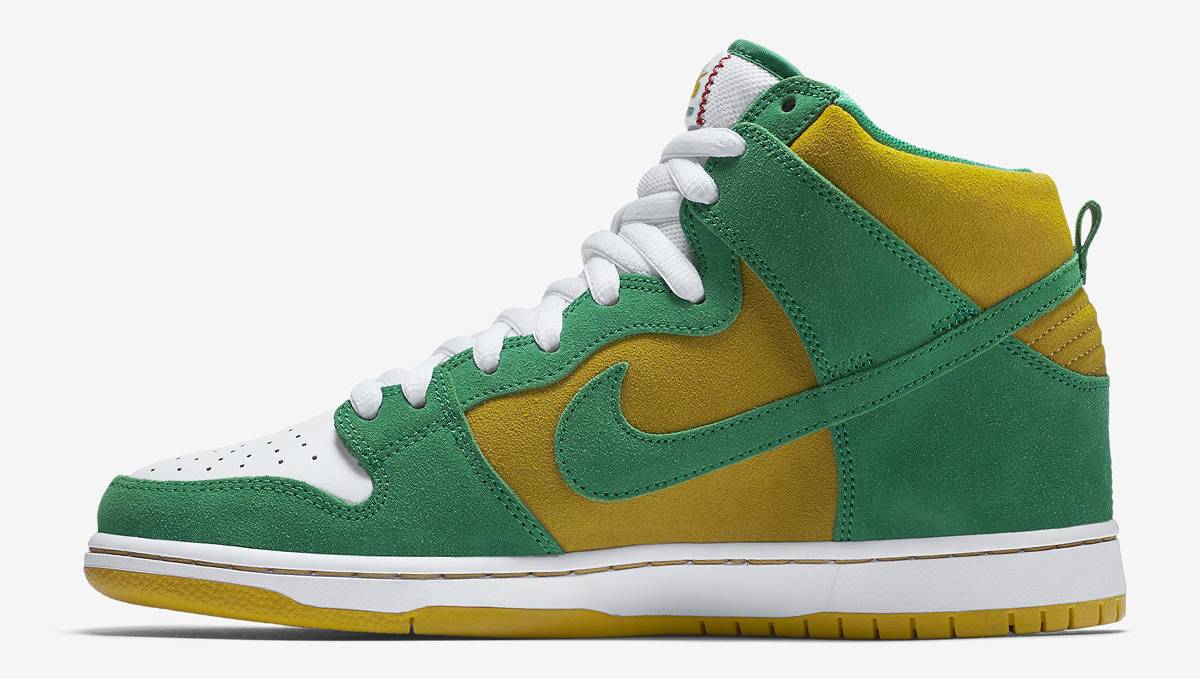 Nike SB Dunk High Oakland Athletics 305050-337 Nicesnk