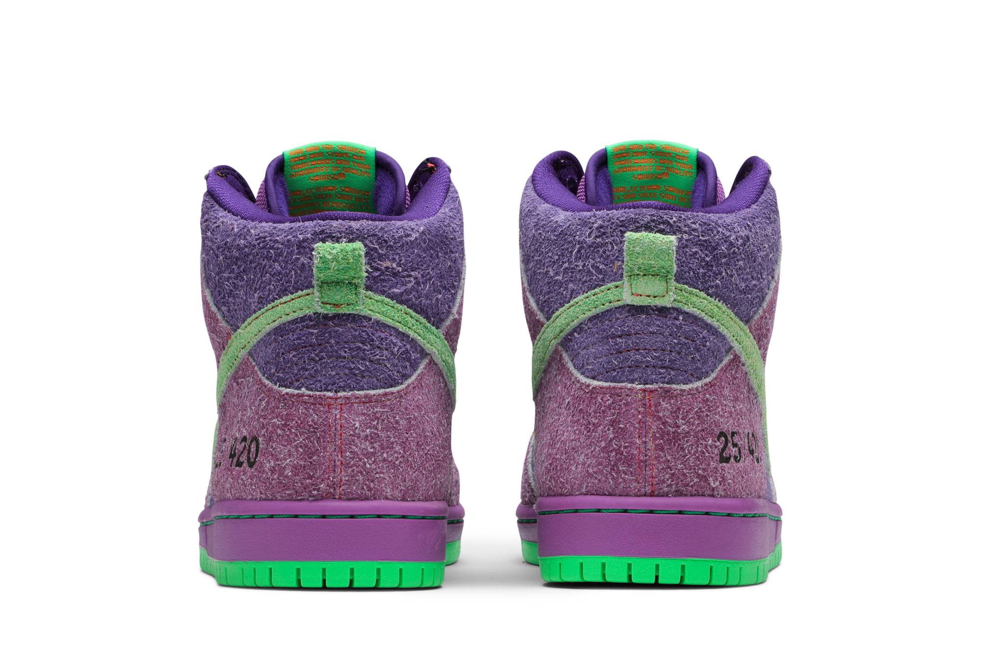 Nike SB Dunk High Pro Reverse Skunk CW9971-500 Nicesnk