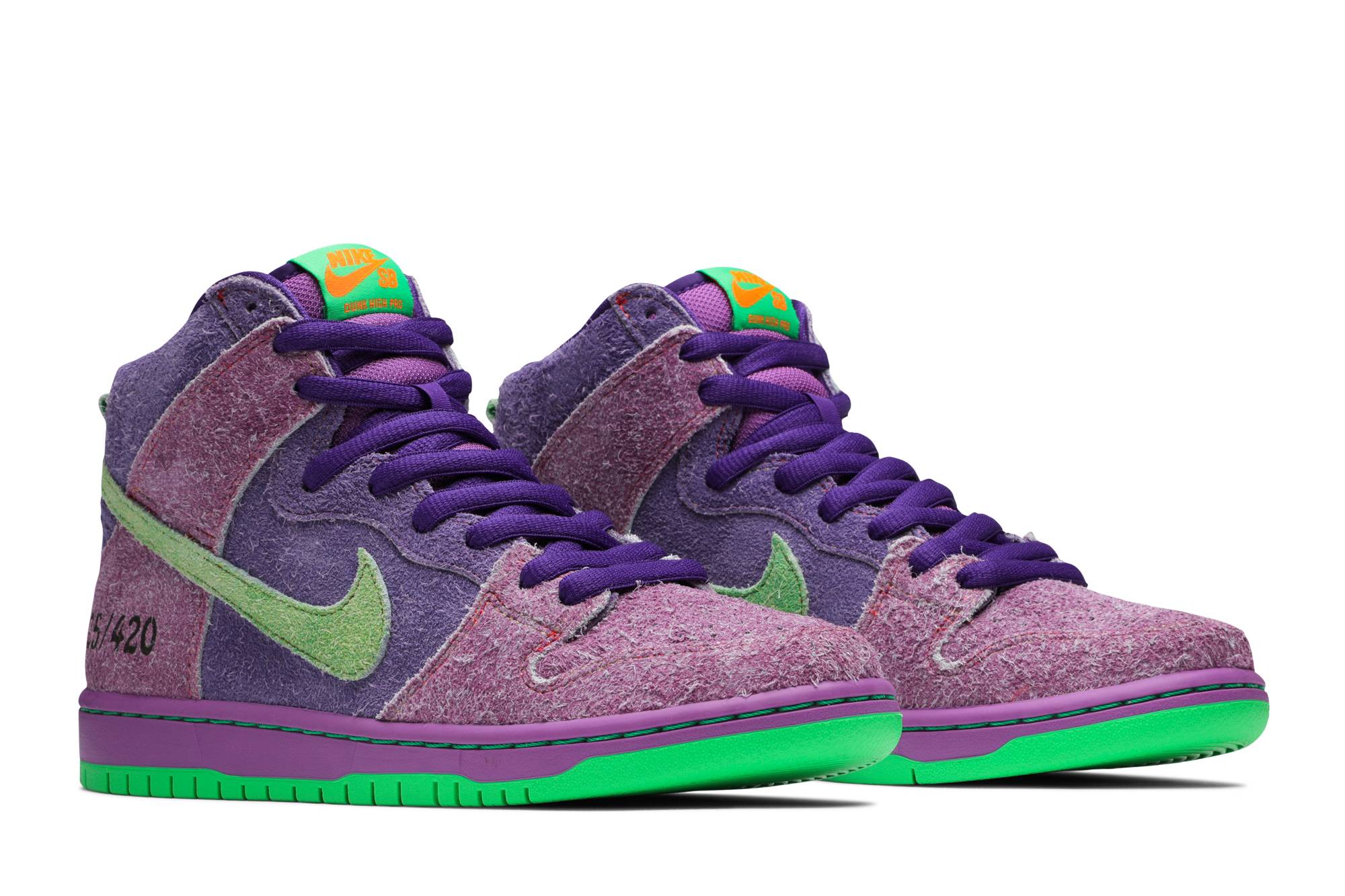 Nike SB Dunk High Pro Reverse Skunk CW9971-500 Nicesnk