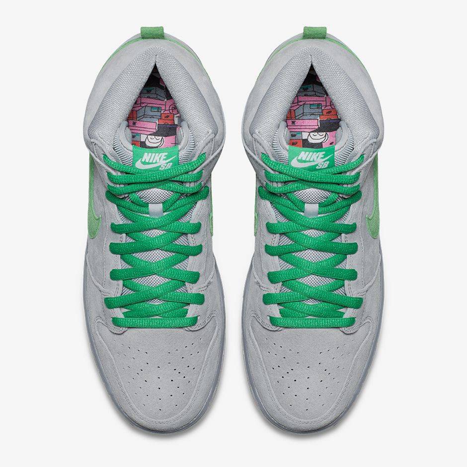 Nike SB Dunk High Pro Silver Box 313171-039 Nicesnk
