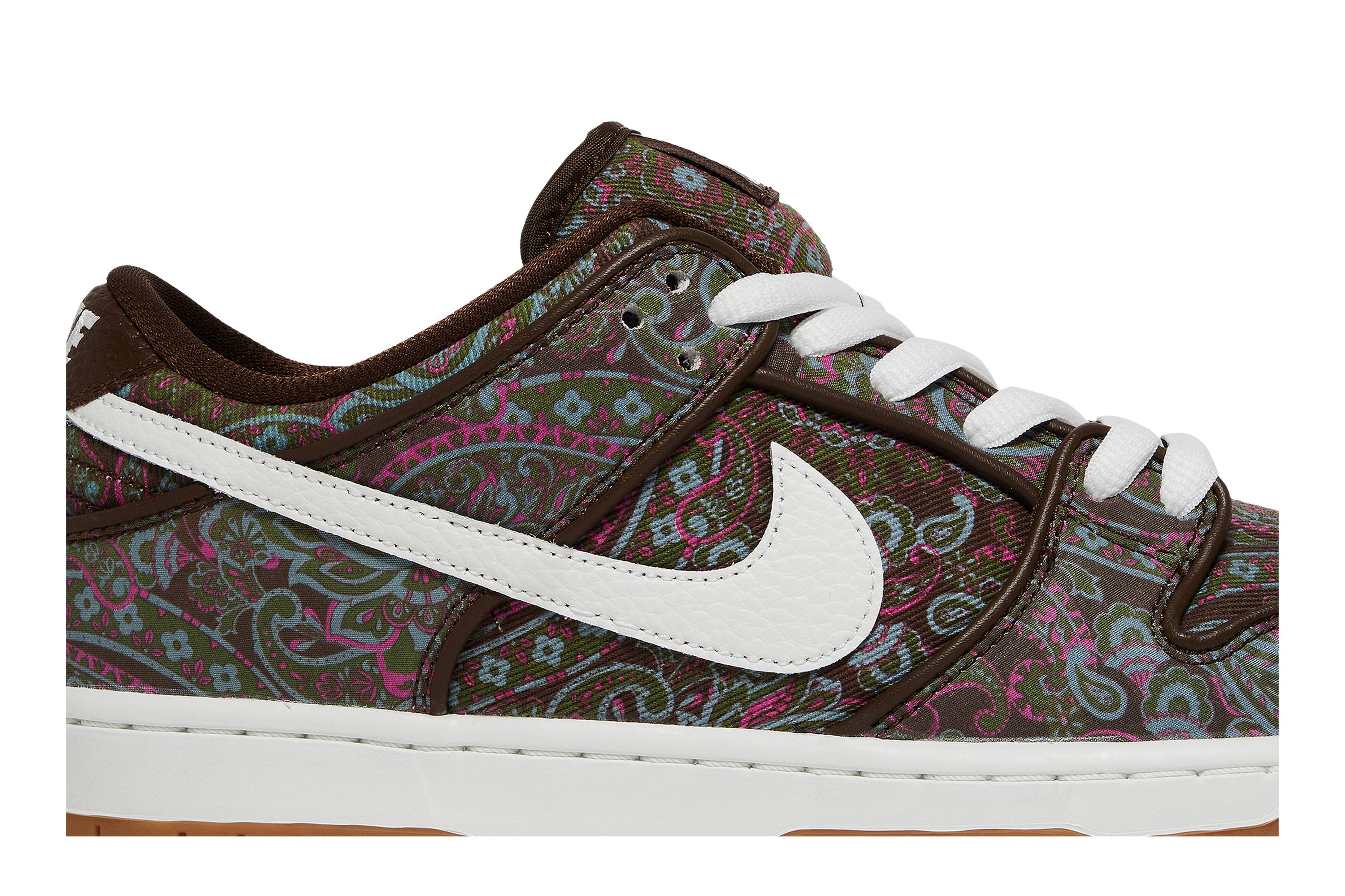 Nike SB Dunk Low Brown Paisley DH7534-200 Nicesnk