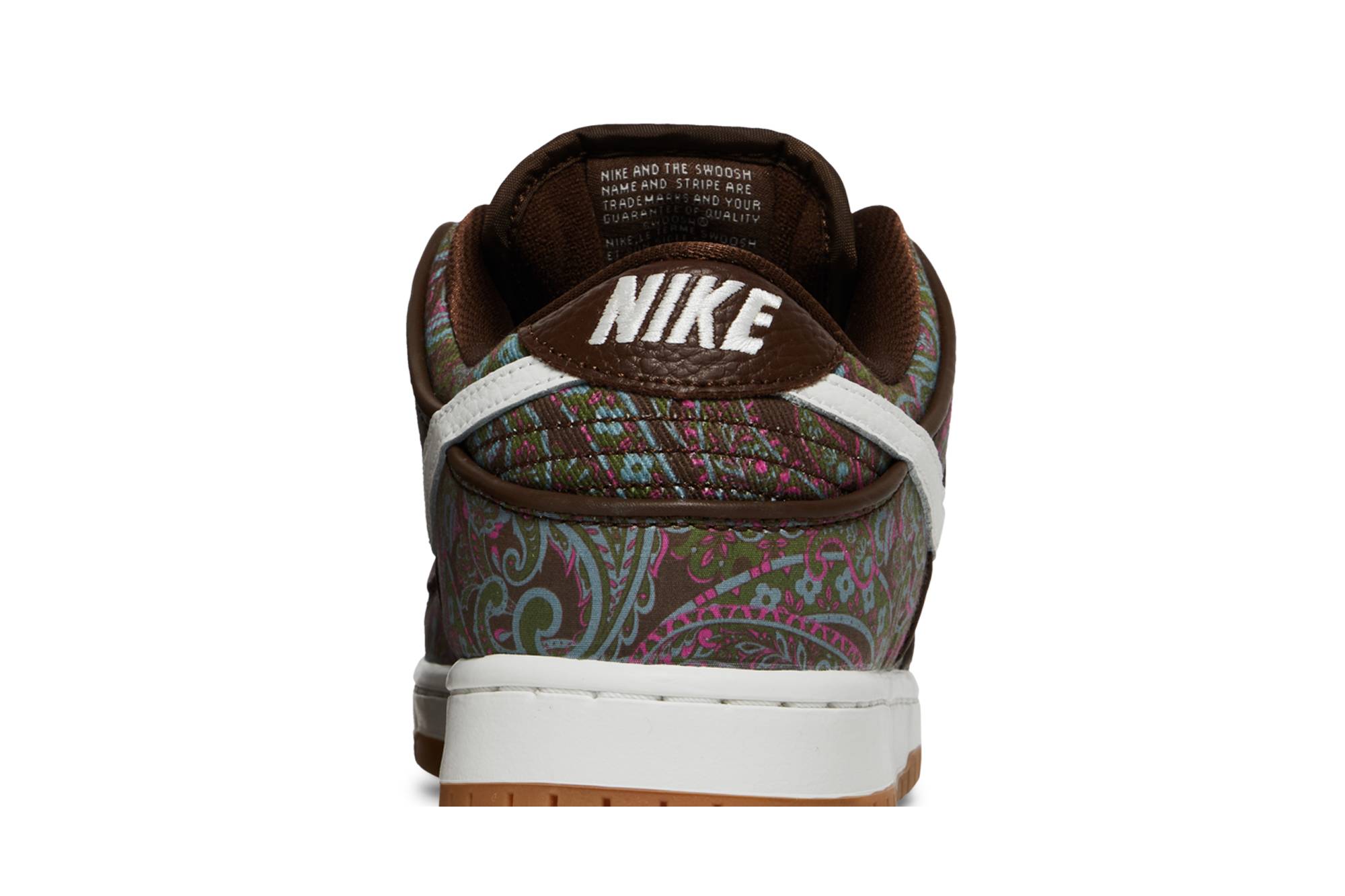 Nike SB Dunk Low Brown Paisley DH7534-200 Nicesnk