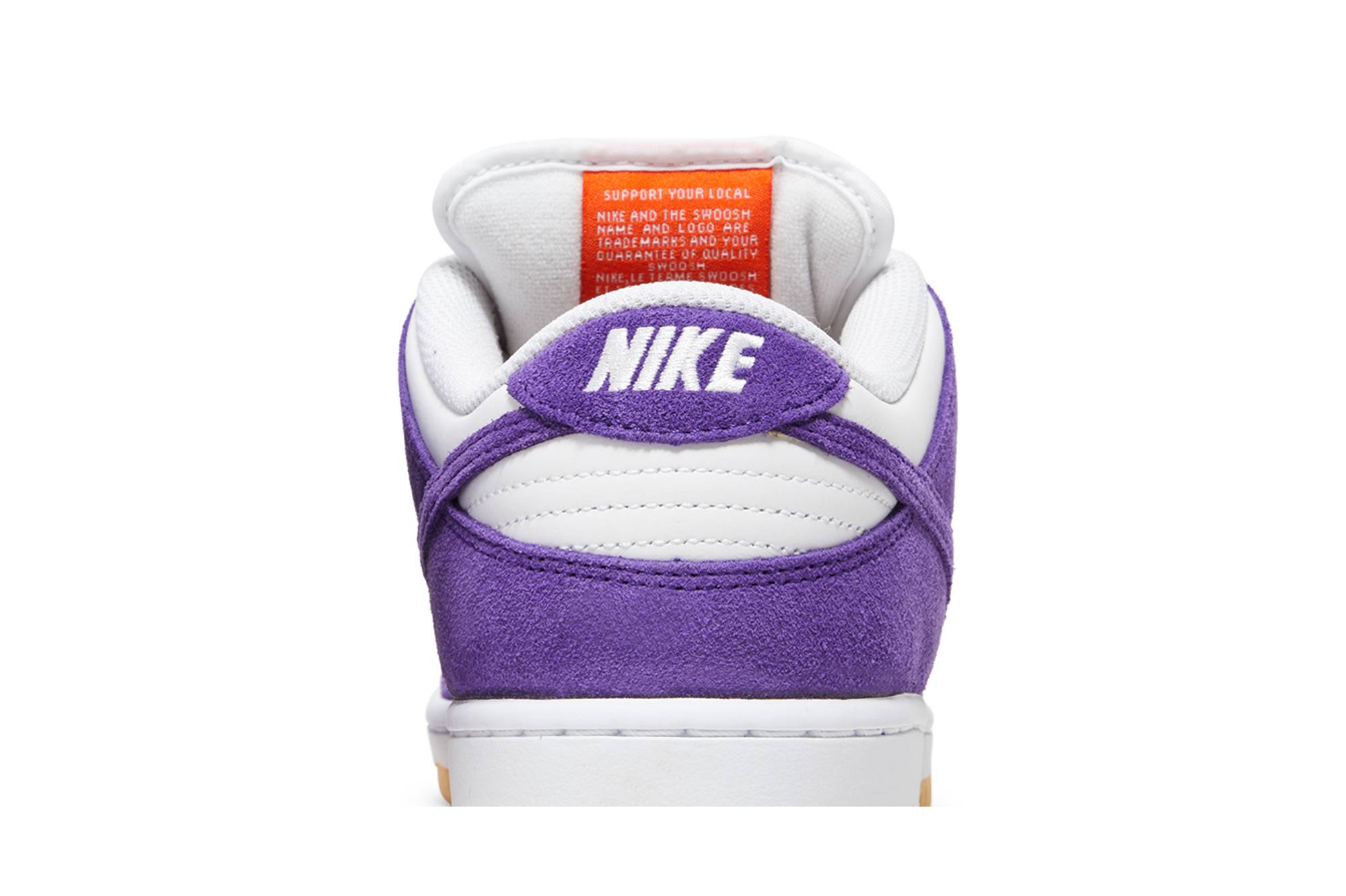 Nike SB Dunk Low Orange Label Purple/White DV5464-500 Nicesnk