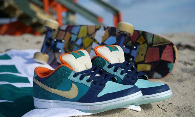 Nike SB Dunk Low Premium QS Mia Skate Shop 10th Year Anniversary 504750-474 Nicesnk