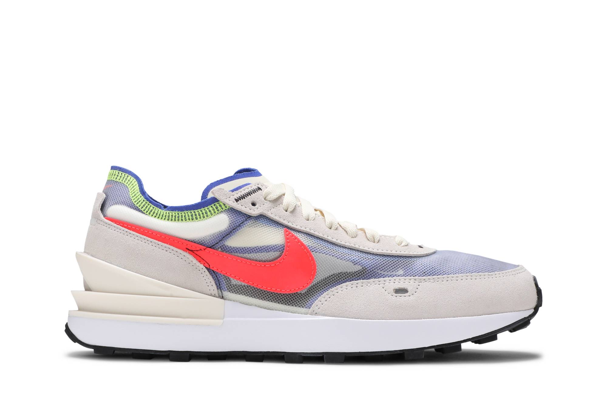 Nike Waffle One Coconut Milk Crimson Royal DA7995-101 Nicesnk