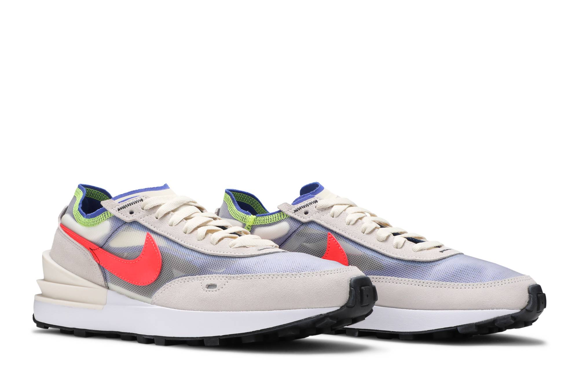 Nike Waffle One Coconut Milk Crimson Royal DA7995-101 Nicesnk