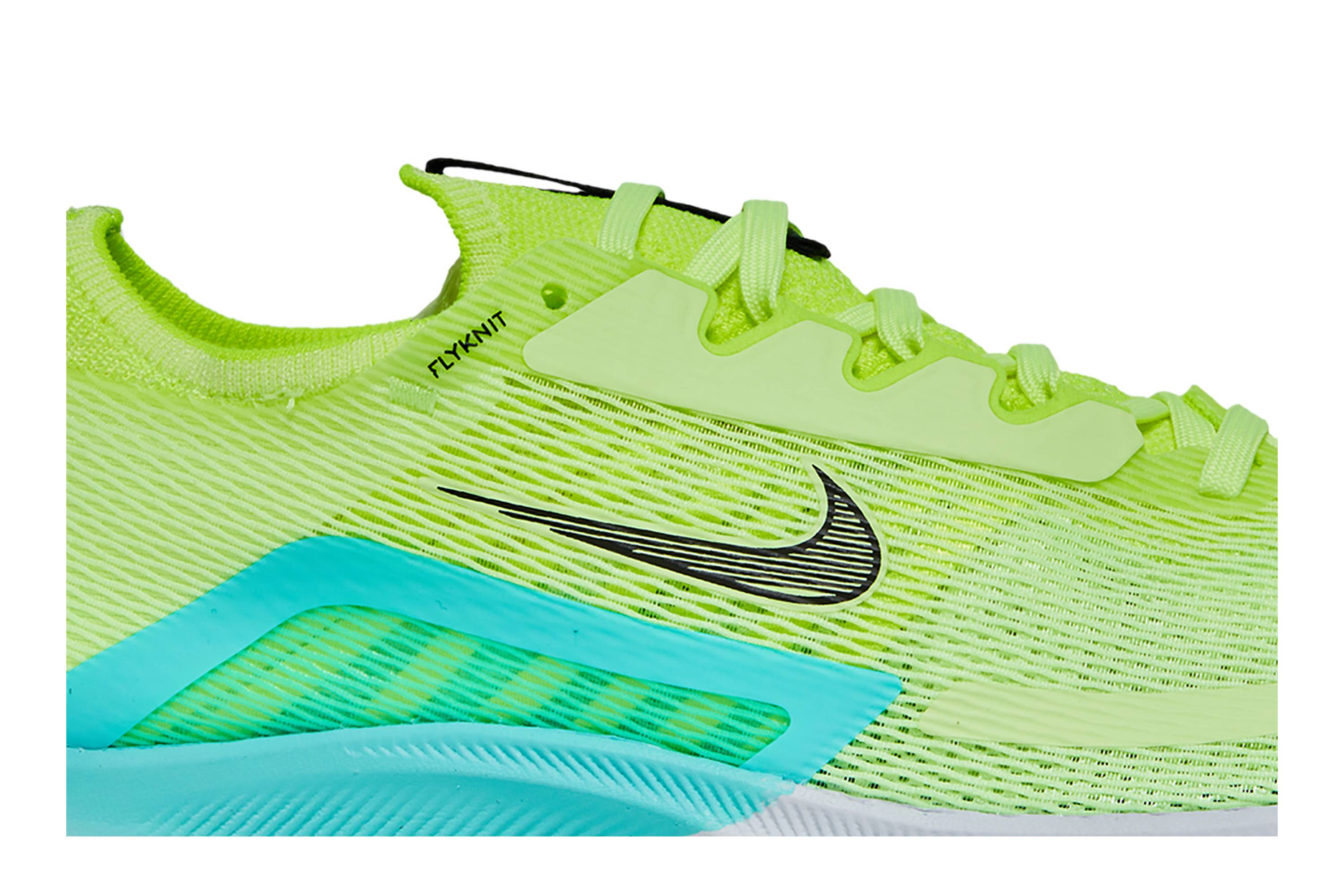 (Women) Nike Zoom Fly 4 Barely Volt Dynamic Turquoise CT2401-700 Nicesnk