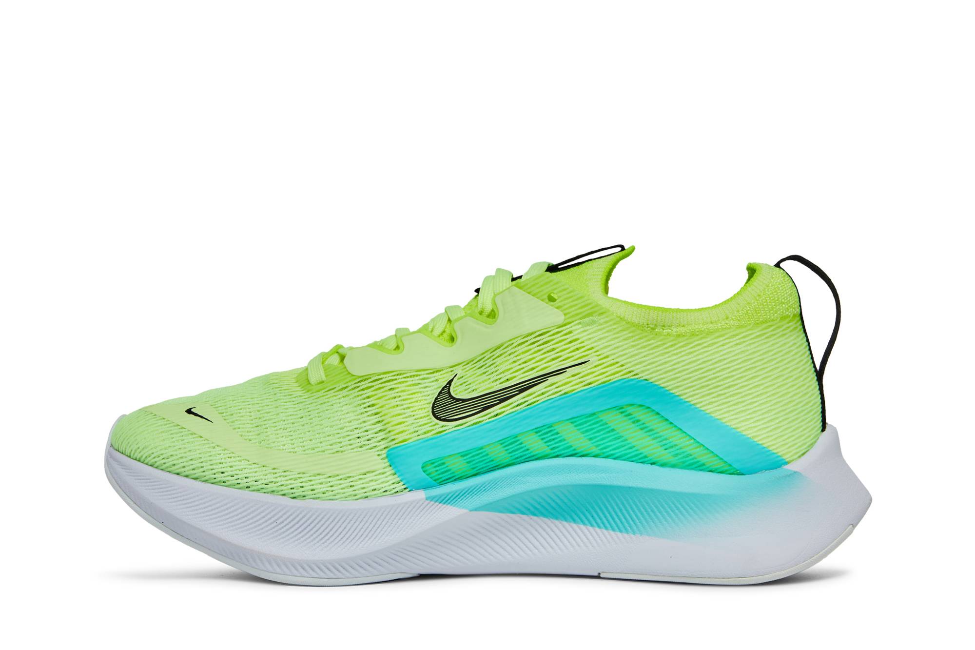 (Women) Nike Zoom Fly 4 Barely Volt Dynamic Turquoise CT2401-700 Nicesnk