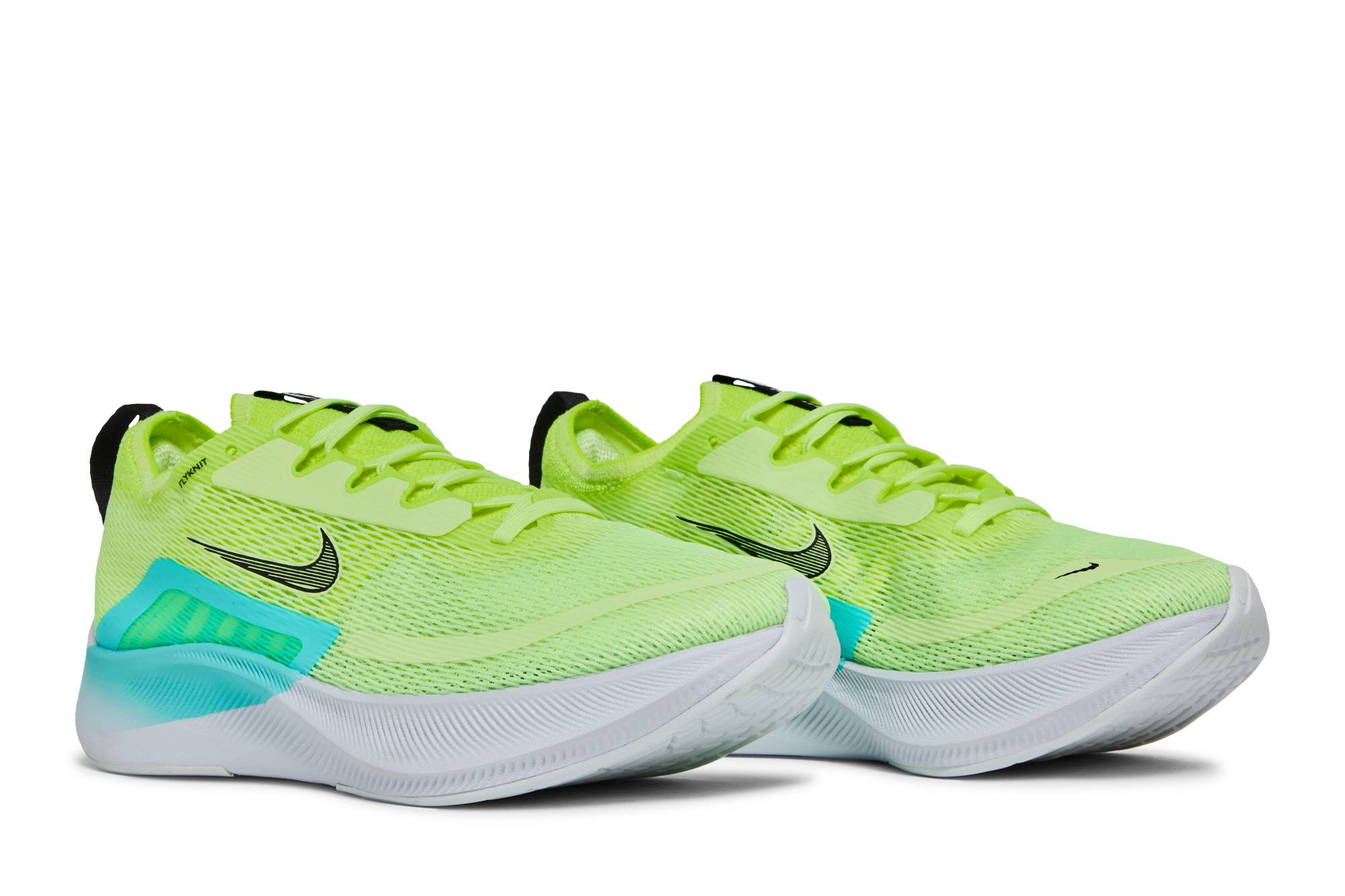 (Women) Nike Zoom Fly 4 Barely Volt Dynamic Turquoise CT2401-700 Nicesnk