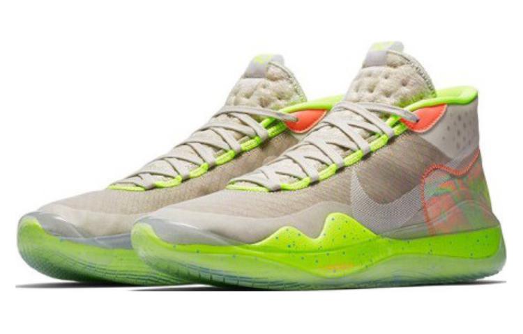 Nike ZOOM KD12 EP Multi-Color Metallic Silver AR4230-900 Nicesnk