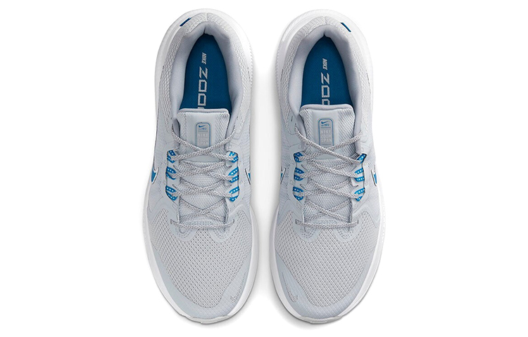 Nike Zoom Span 4 Low-Top Grey//Blue White DC8996-010 Nicesnk