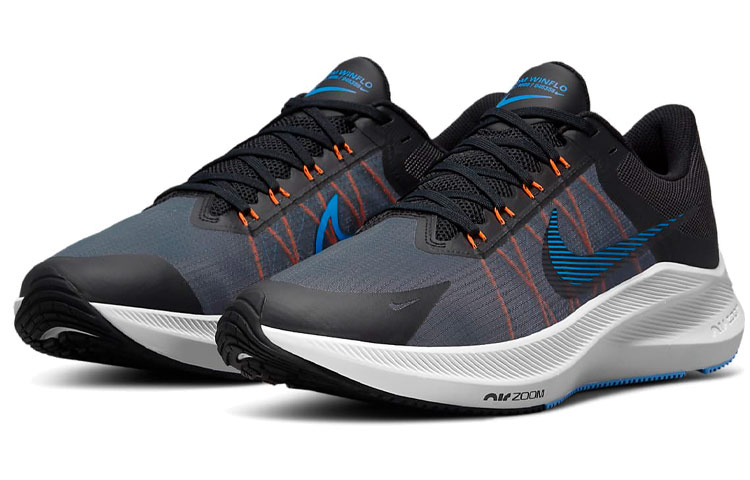 Nike Air Zoom Winflo 8 ‘Black Gray Blue’ CW3419-007