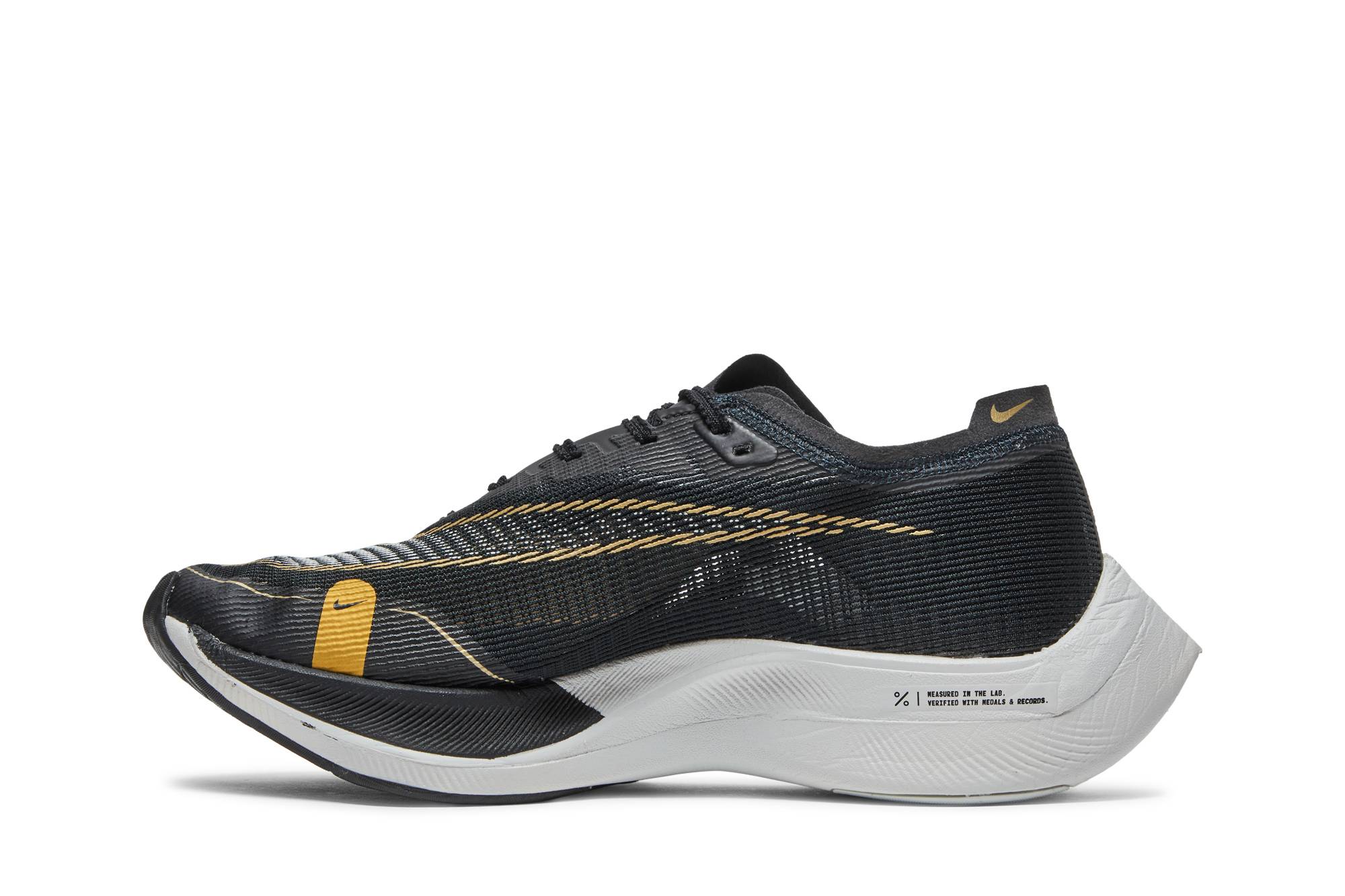 Nike ZoomX Vaporfly Next% 2 ‘Black Metallic Gold Coin’ CU4111-001