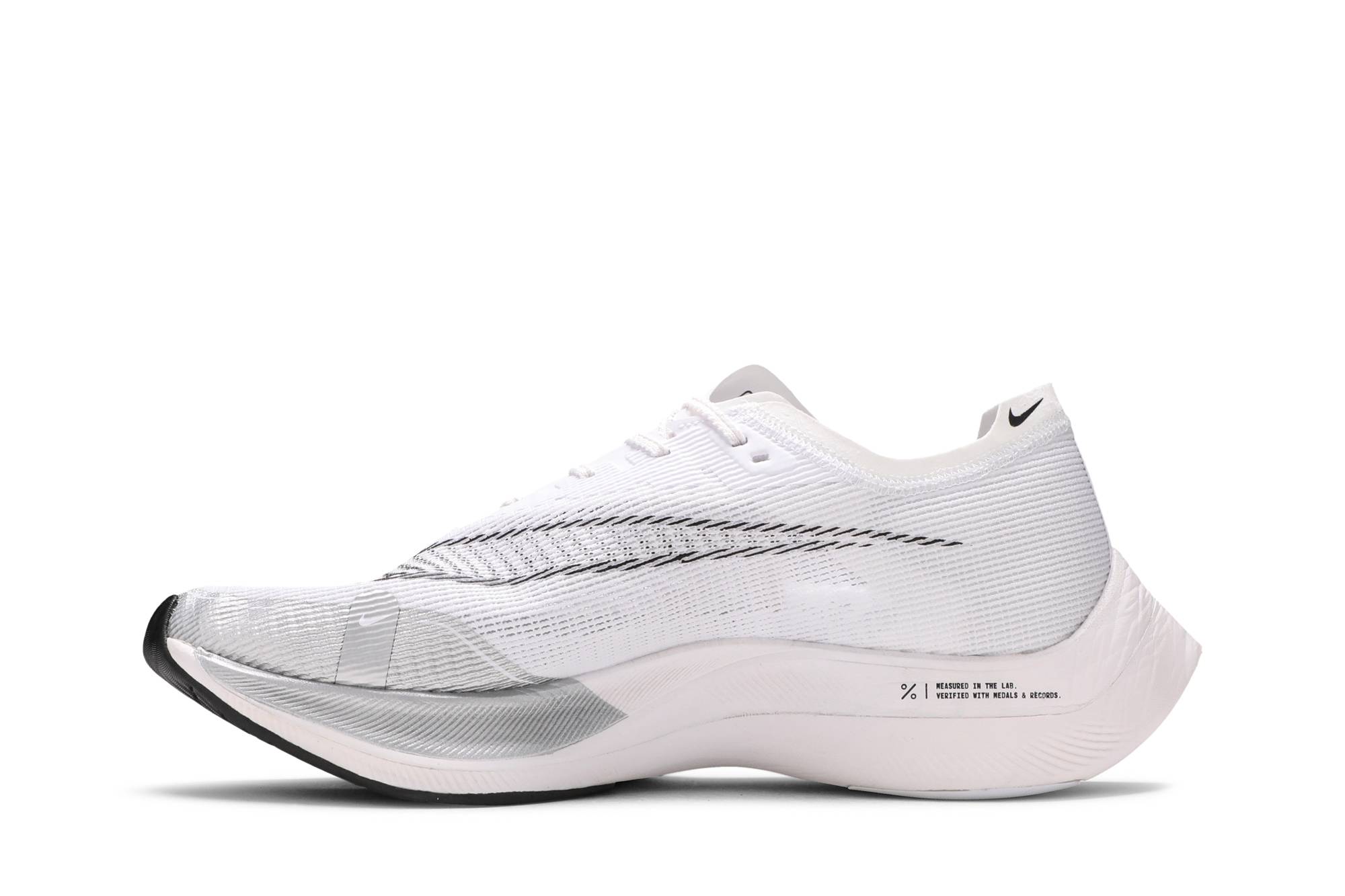 Nike ZoomX Vaporfly NEXT% 2 ‘White Metallic Silver’ CU4111-100