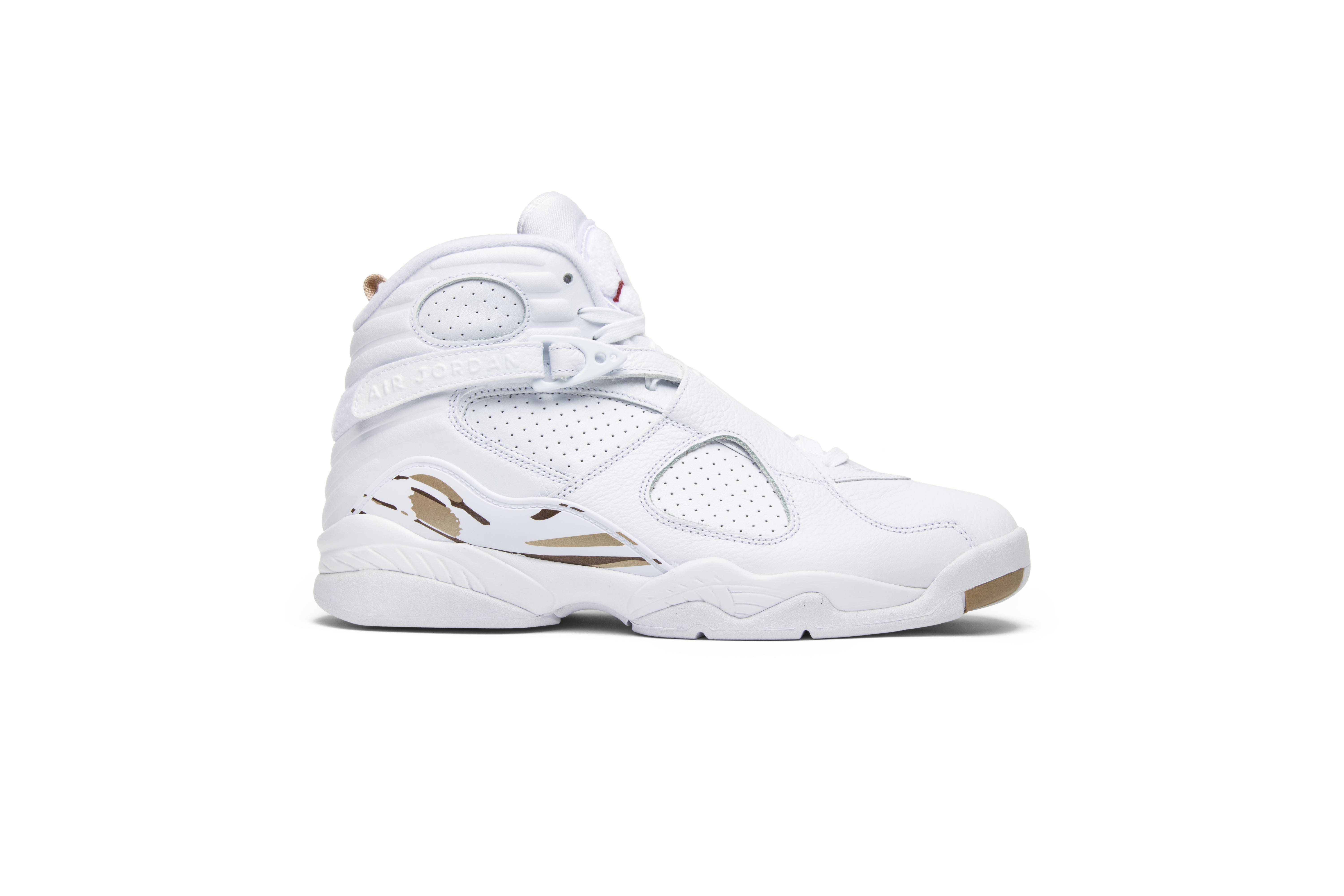 Octobers Very Own x Air Jordan 8 Retro White AA1239-135 Nicesnk