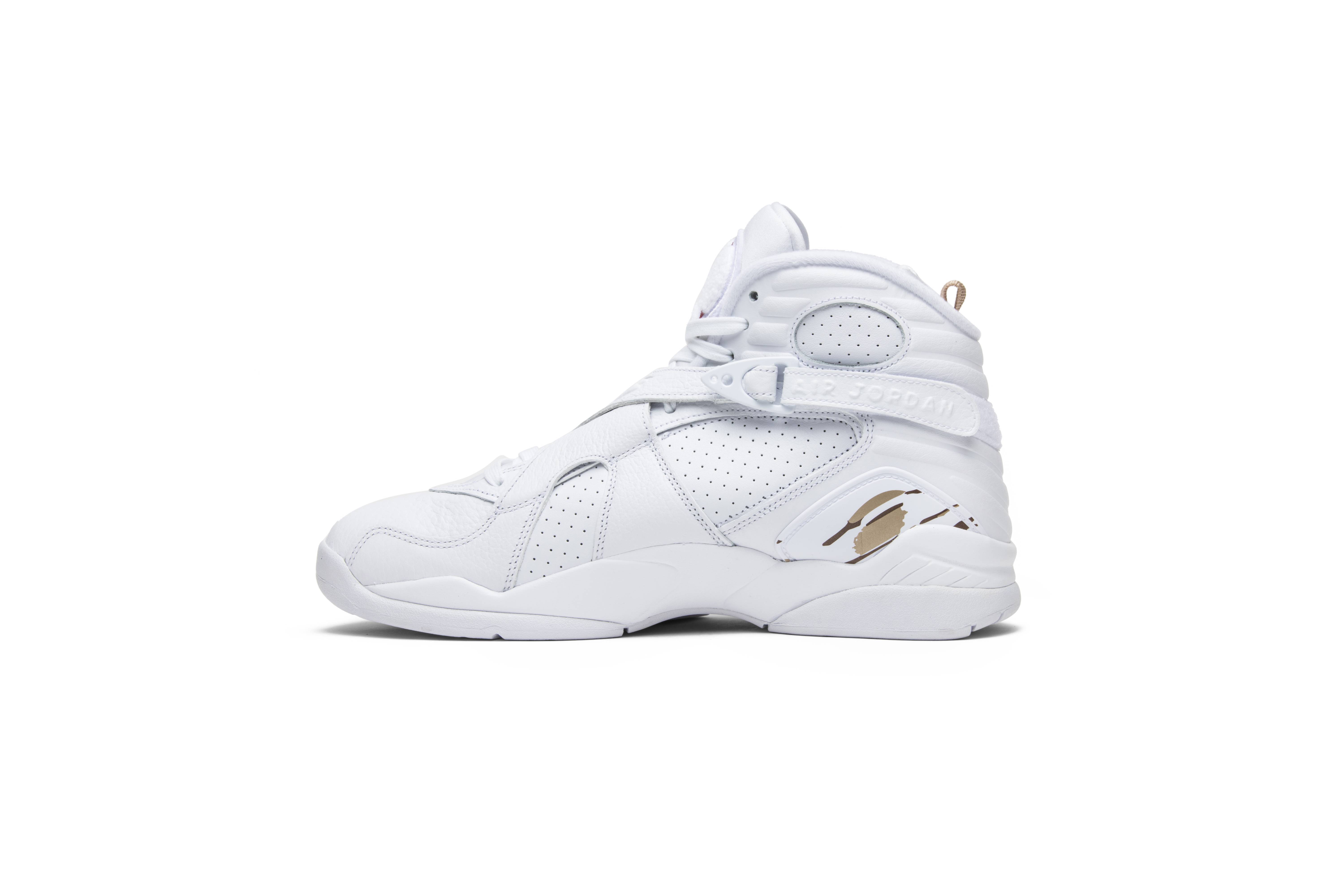 Octobers Very Own x Air Jordan 8 Retro White AA1239-135 Nicesnk