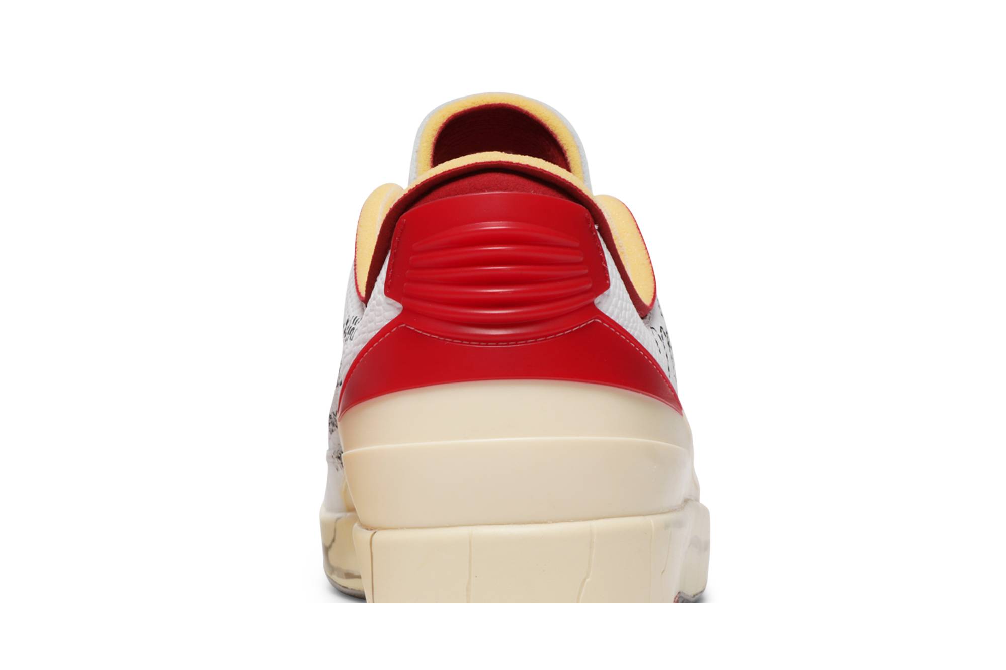 Off-White x Air Jordan 2 Retro Low SP White Red DJ4375-106 Nicesnk