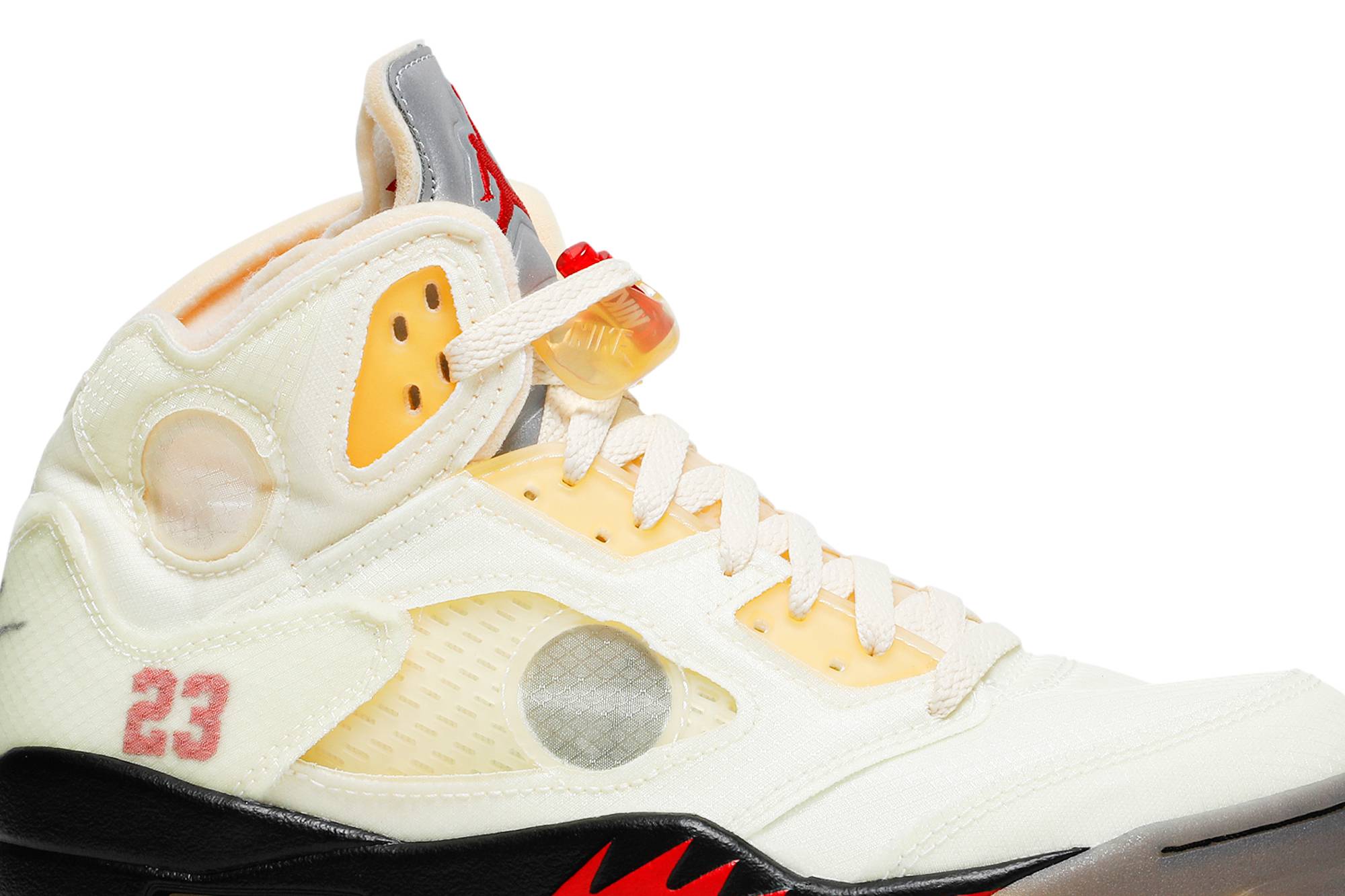 Off-White x Air Jordan 5 SP Sail  DH8565-100 Nicesnk