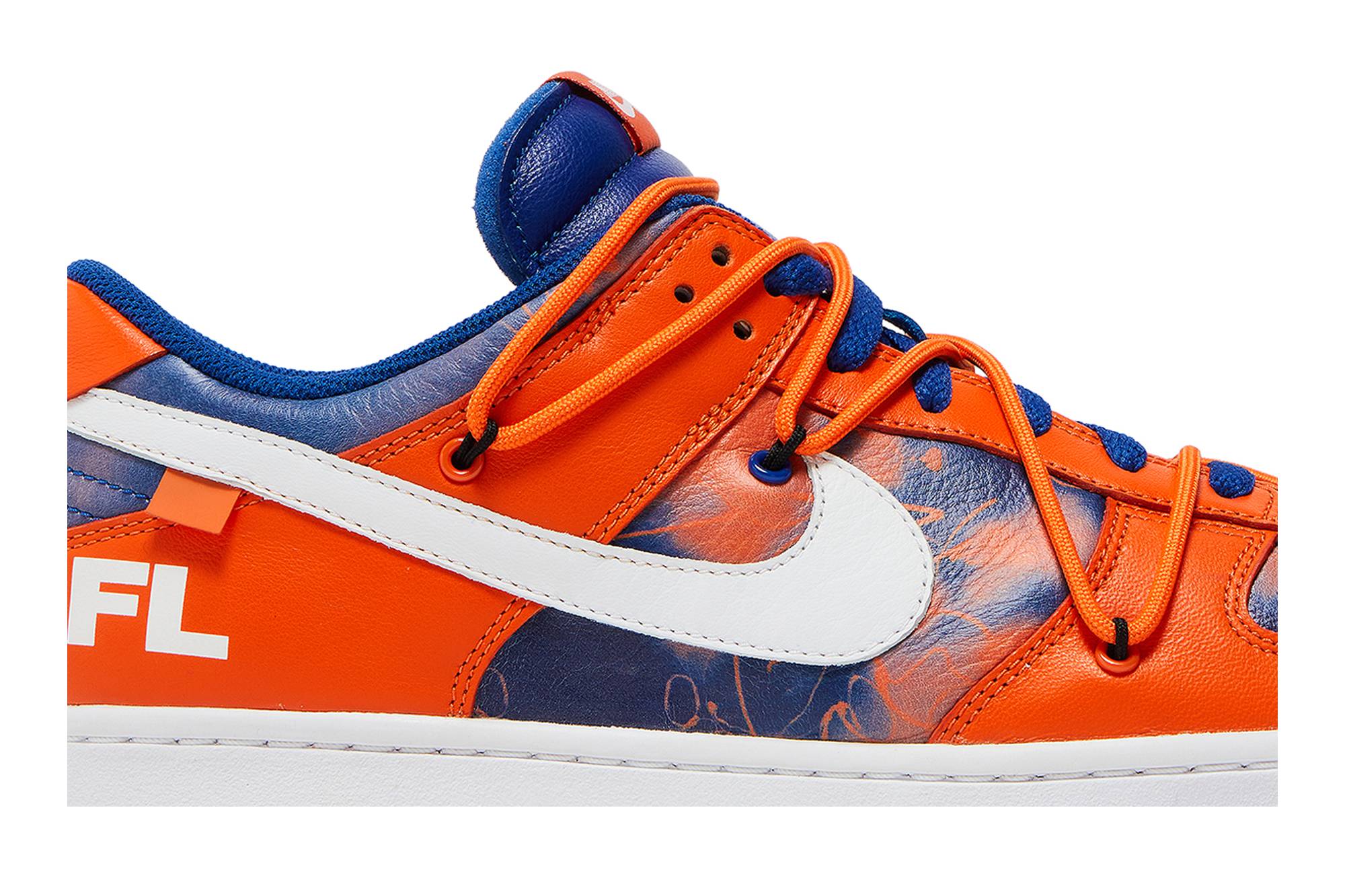 Off-White x Futura x Nike Dunk Low Syracuse DD0856-801 Nicesnk