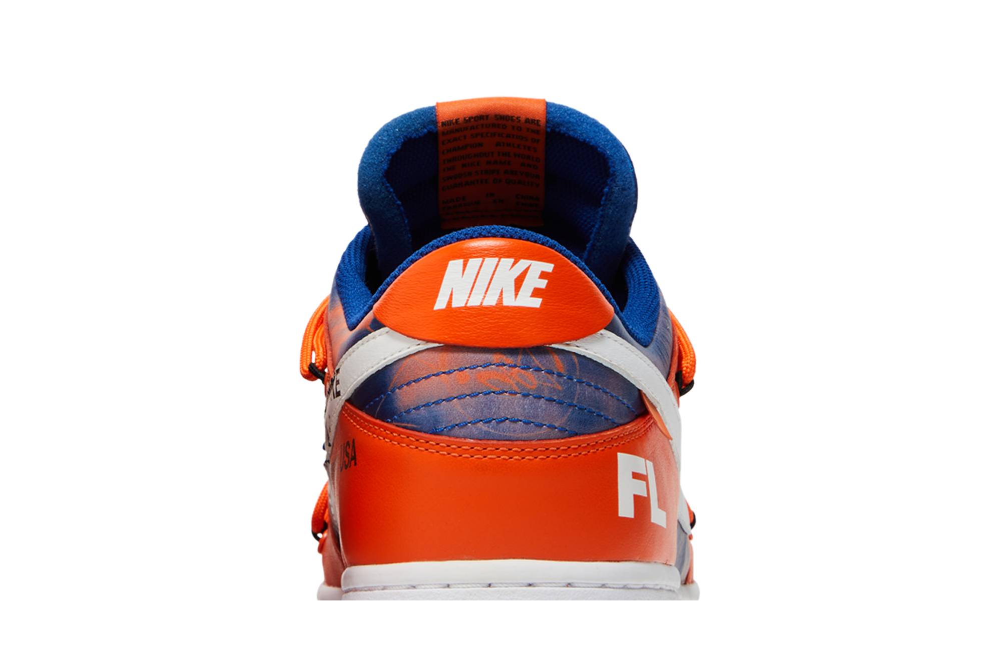 Off-White x Futura x Nike Dunk Low Syracuse DD0856-801 Nicesnk