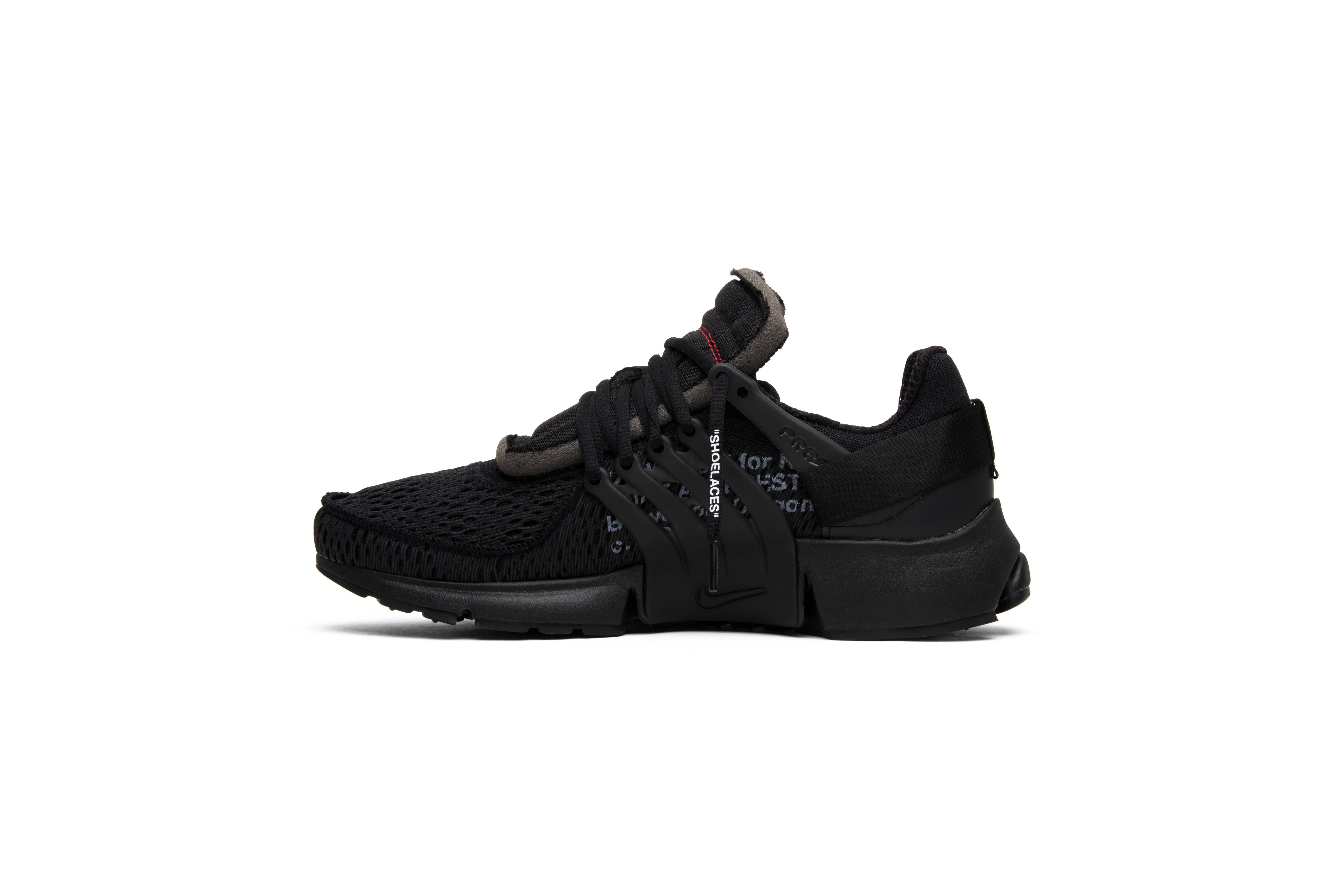 Off-White x Nike Air Presto Black 2018 AA3830-002 Nicesnk