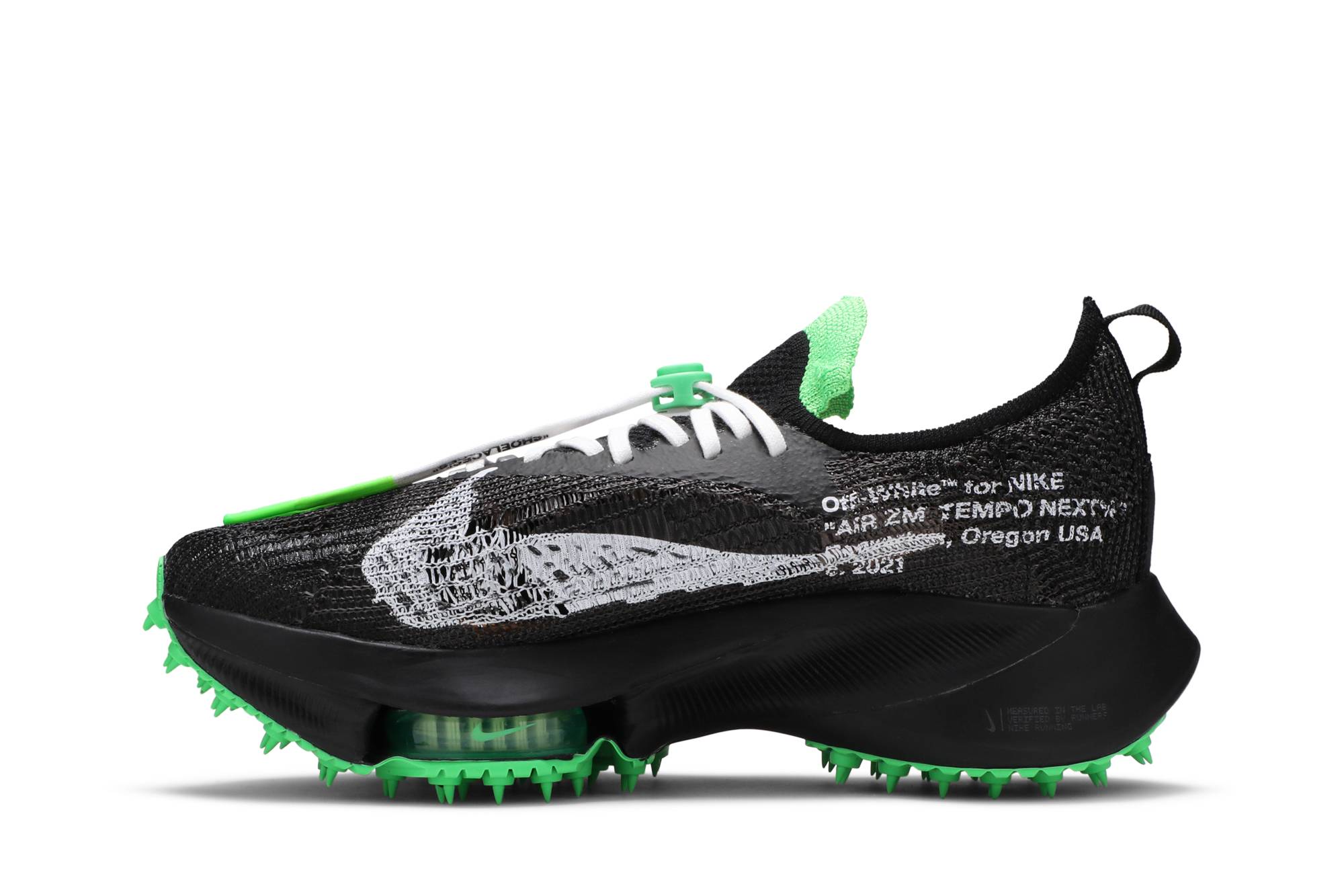 Off-White x Nike Air Zoom Turbo Next% Flyknit ‘Black’ CV0697-001