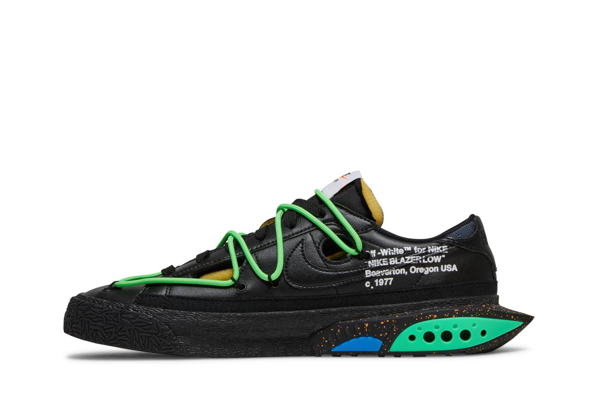 Off-White x Nike Blazer Low Black DH7863-001 Nicesnk