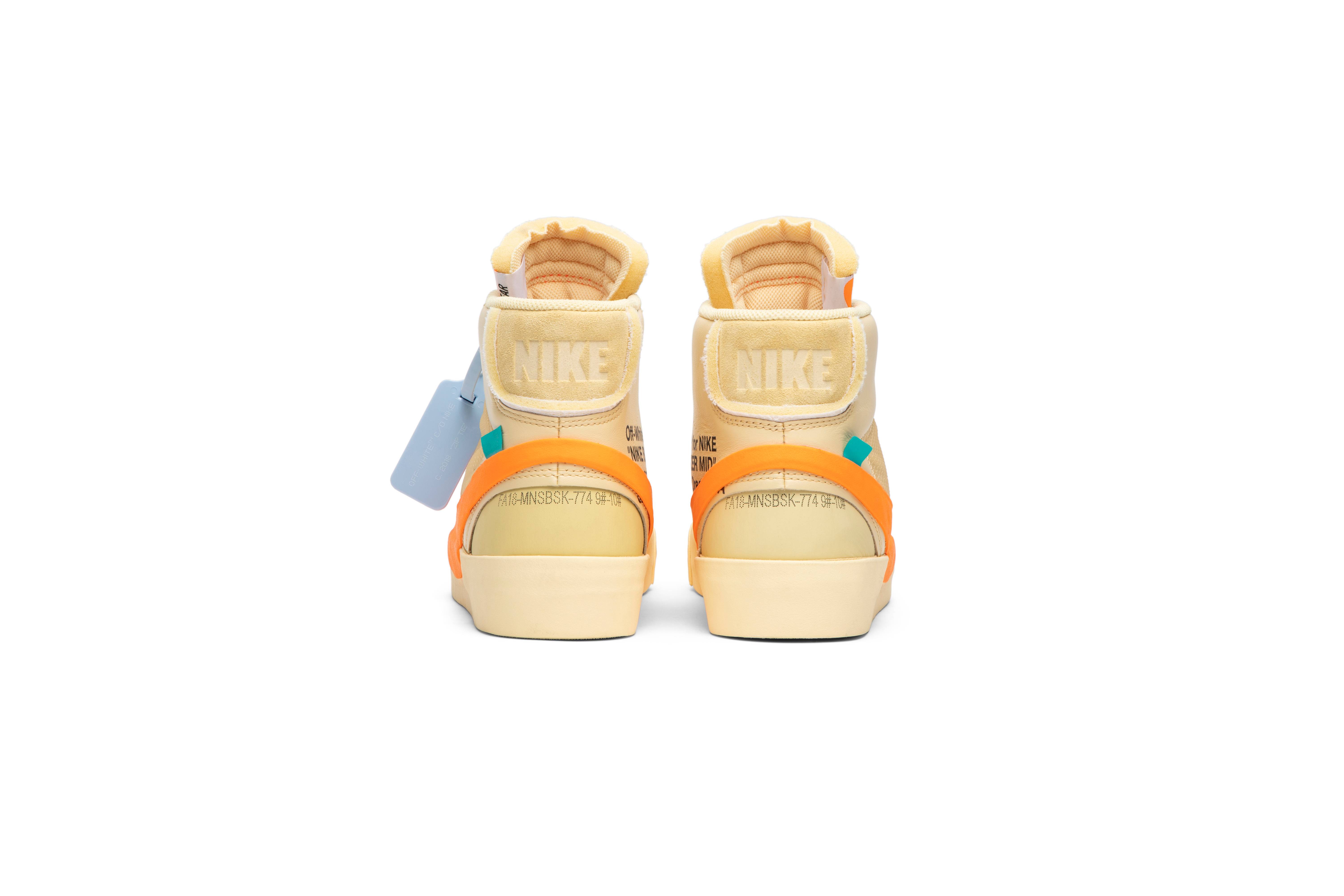 Off-White x Nike Blazer Mid All Hallows Eve AA3832-700 Nicesnk