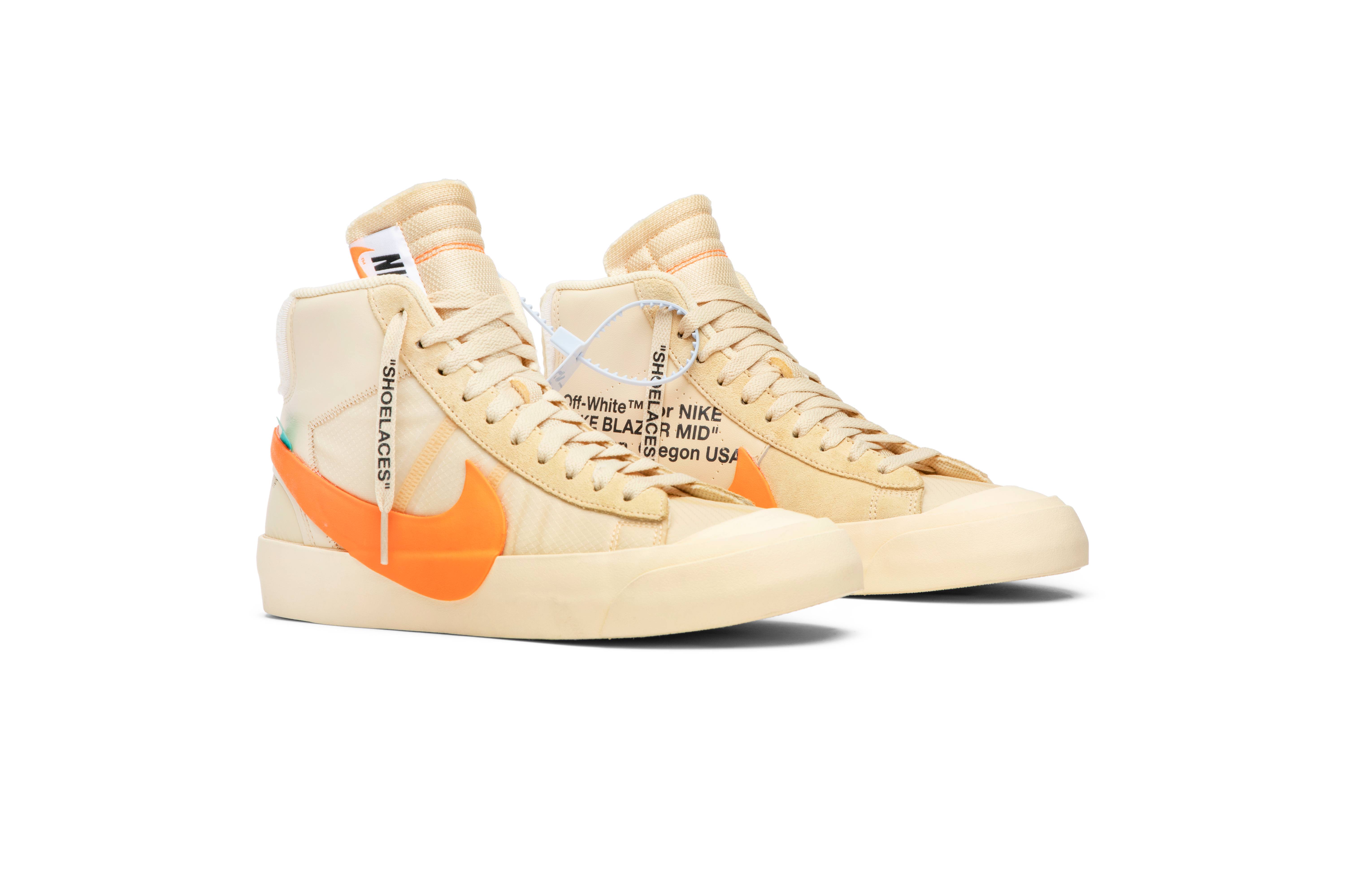 Off-White x Nike Blazer Mid All Hallows Eve AA3832-700 Nicesnk