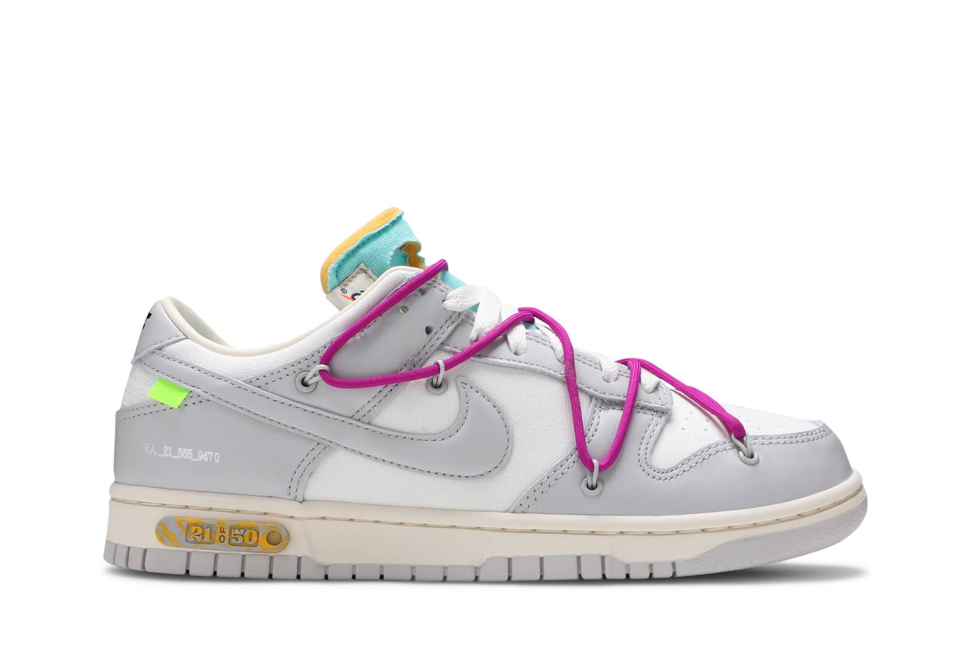 Off-White x Nike Dunk Low Dear Summer – 21 of 50 DM1602-100 Nicesnk