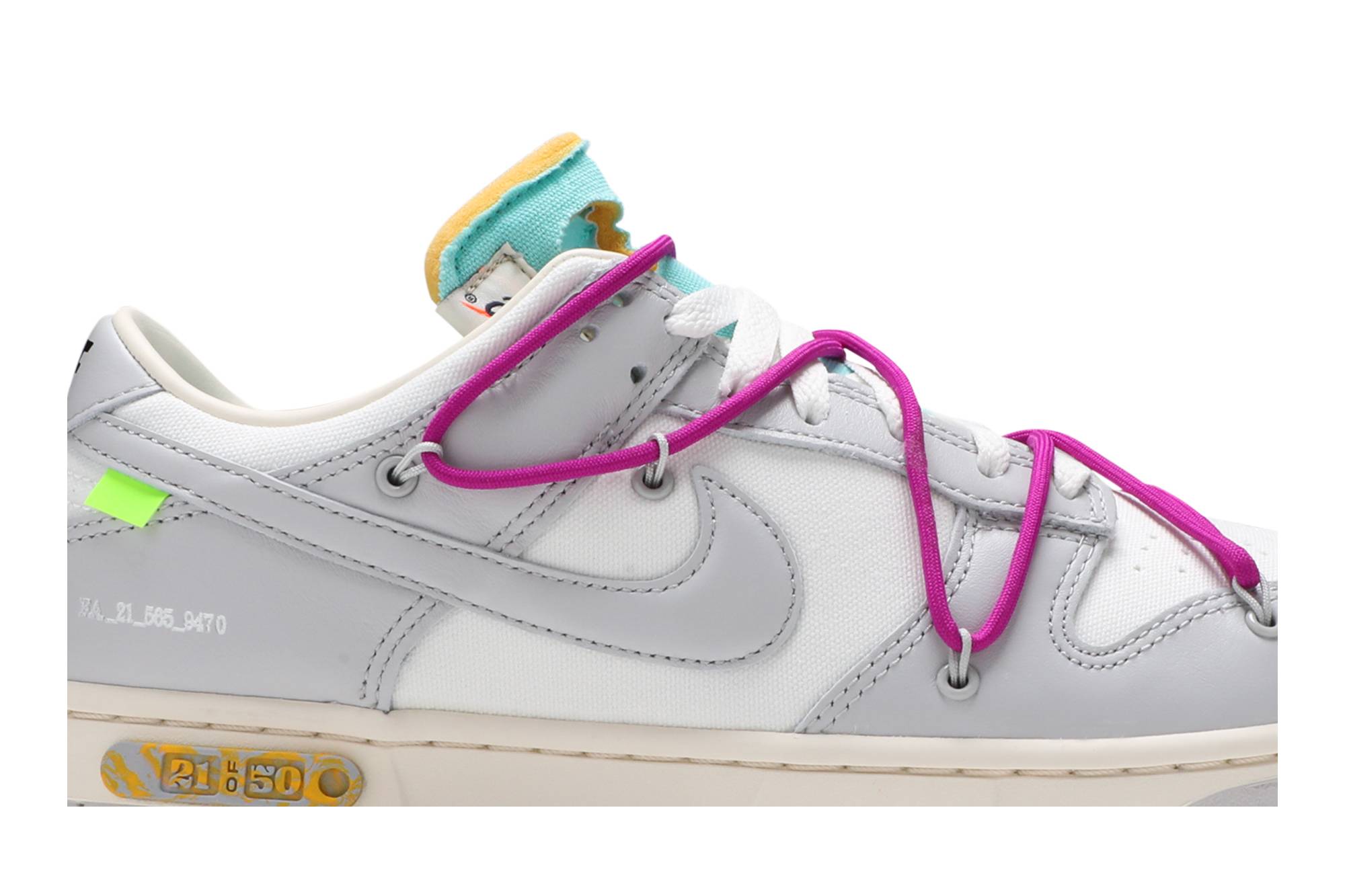 Off-White x Nike Dunk Low Dear Summer – 21 of 50 DM1602-100 Nicesnk