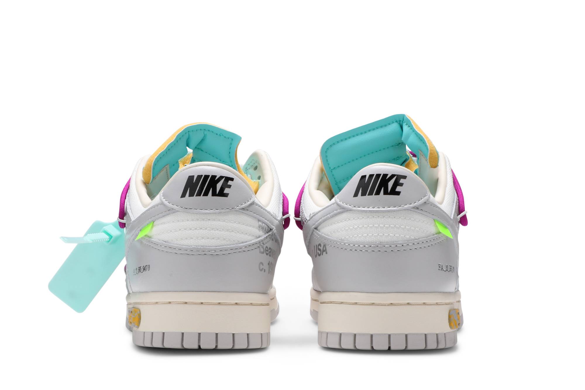 Off-White x Nike Dunk Low Dear Summer – 21 of 50 DM1602-100 Nicesnk