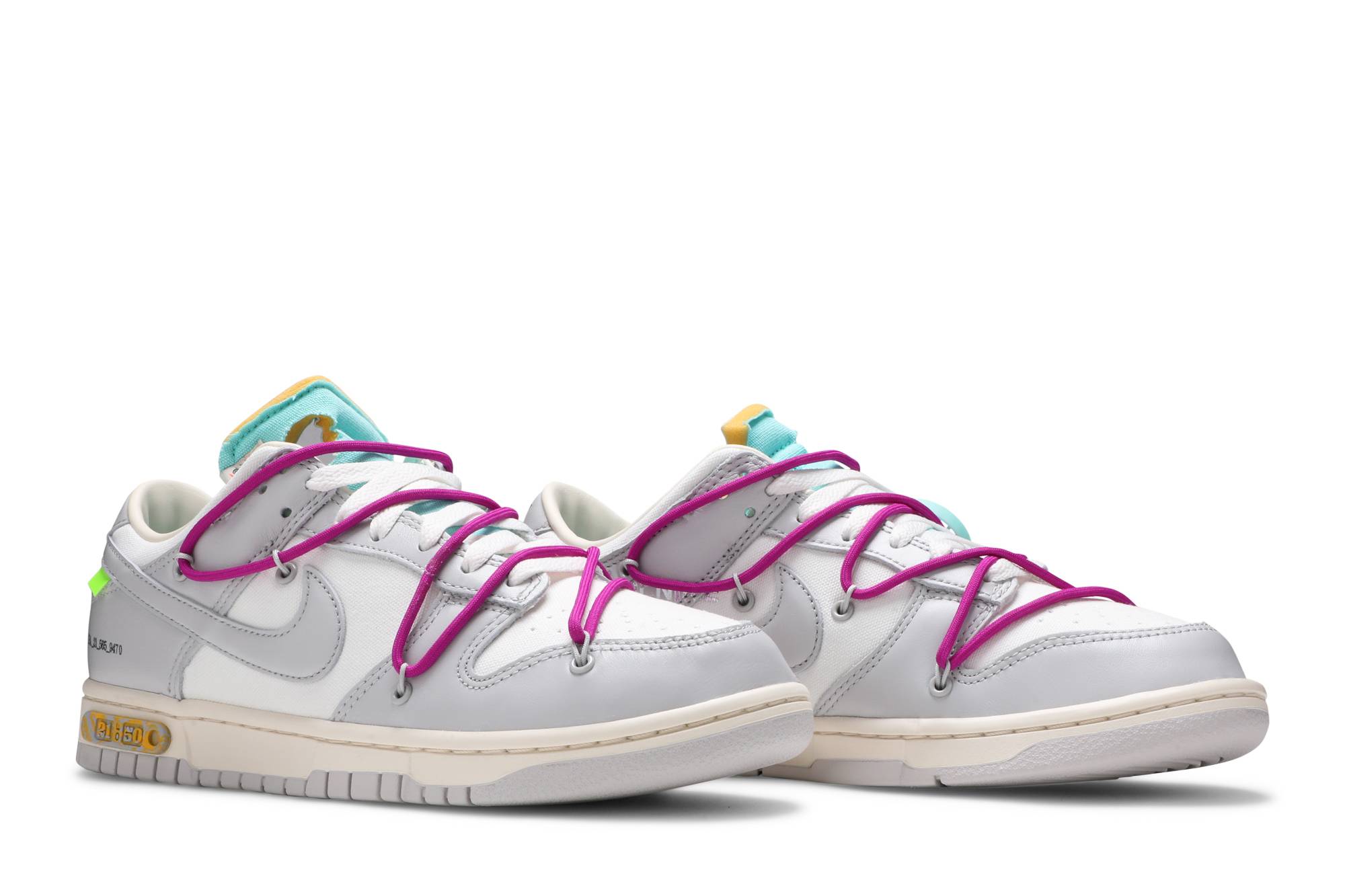 Off-White x Nike Dunk Low Dear Summer – 21 of 50 DM1602-100 Nicesnk