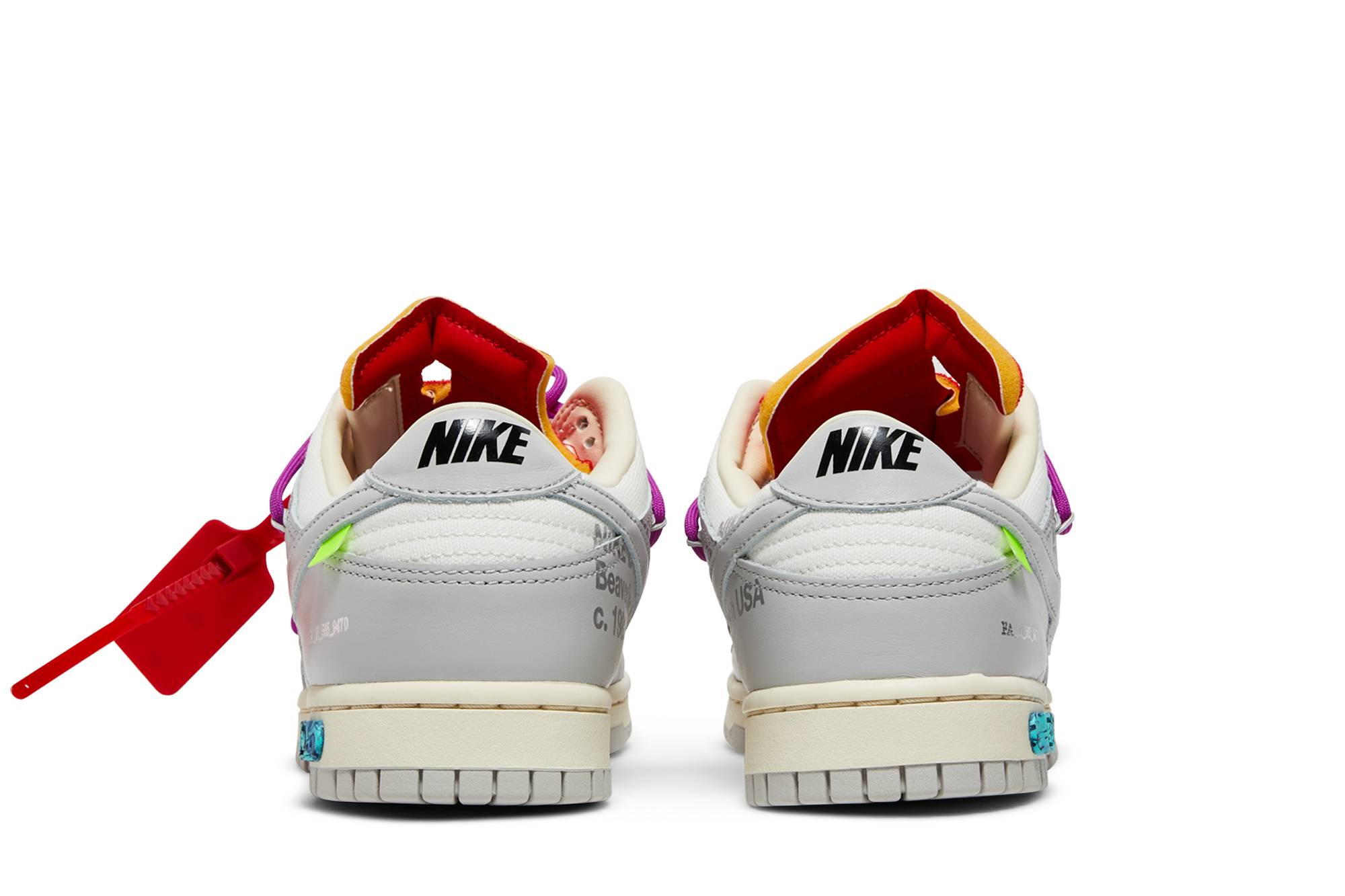 Off-White x Nike Dunk Low Dear Summer – 45 of 50 DM1602-101 Nicesnk