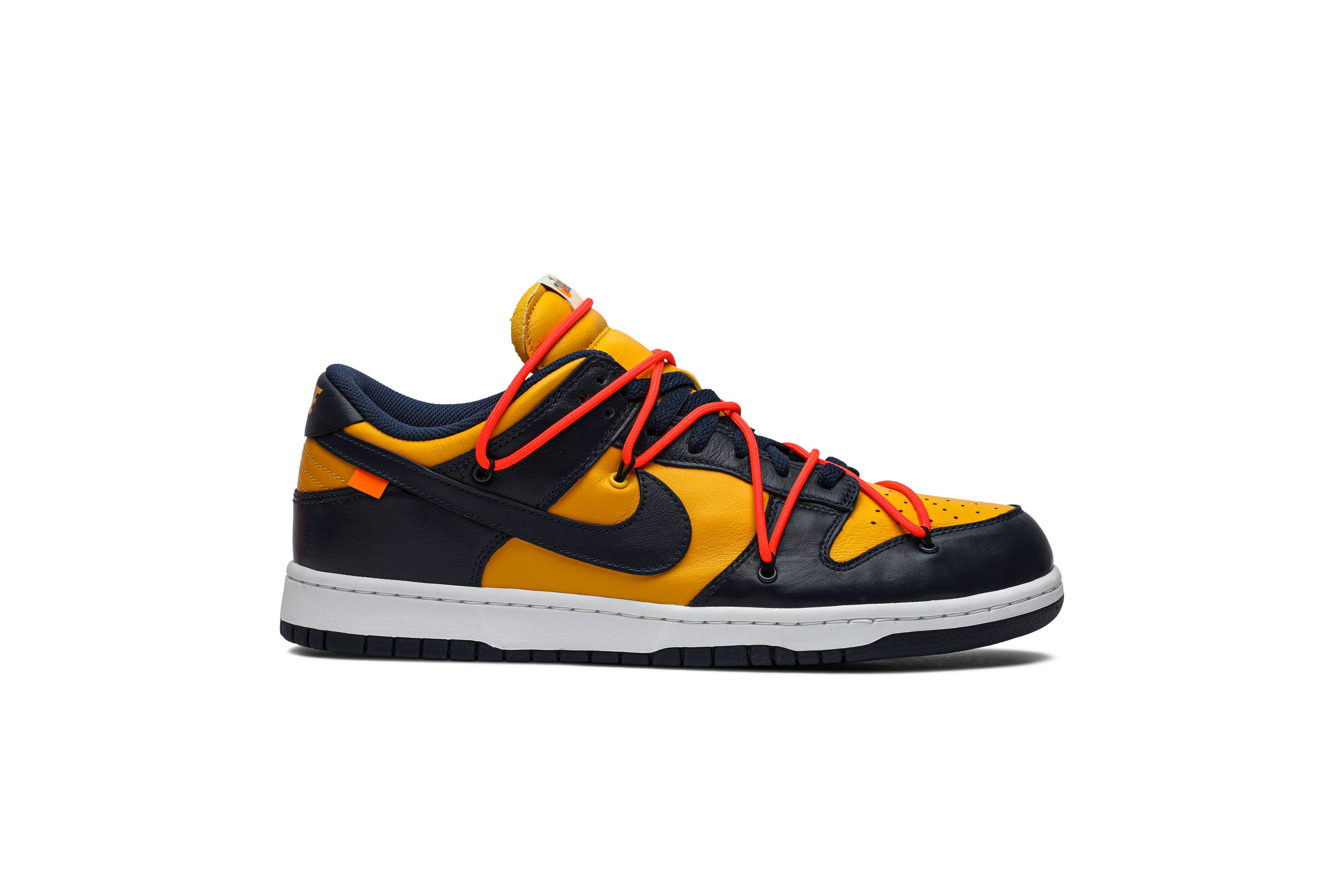 Off-White x Nike Dunk Low University Gold  CT0856-700 Nicesnk