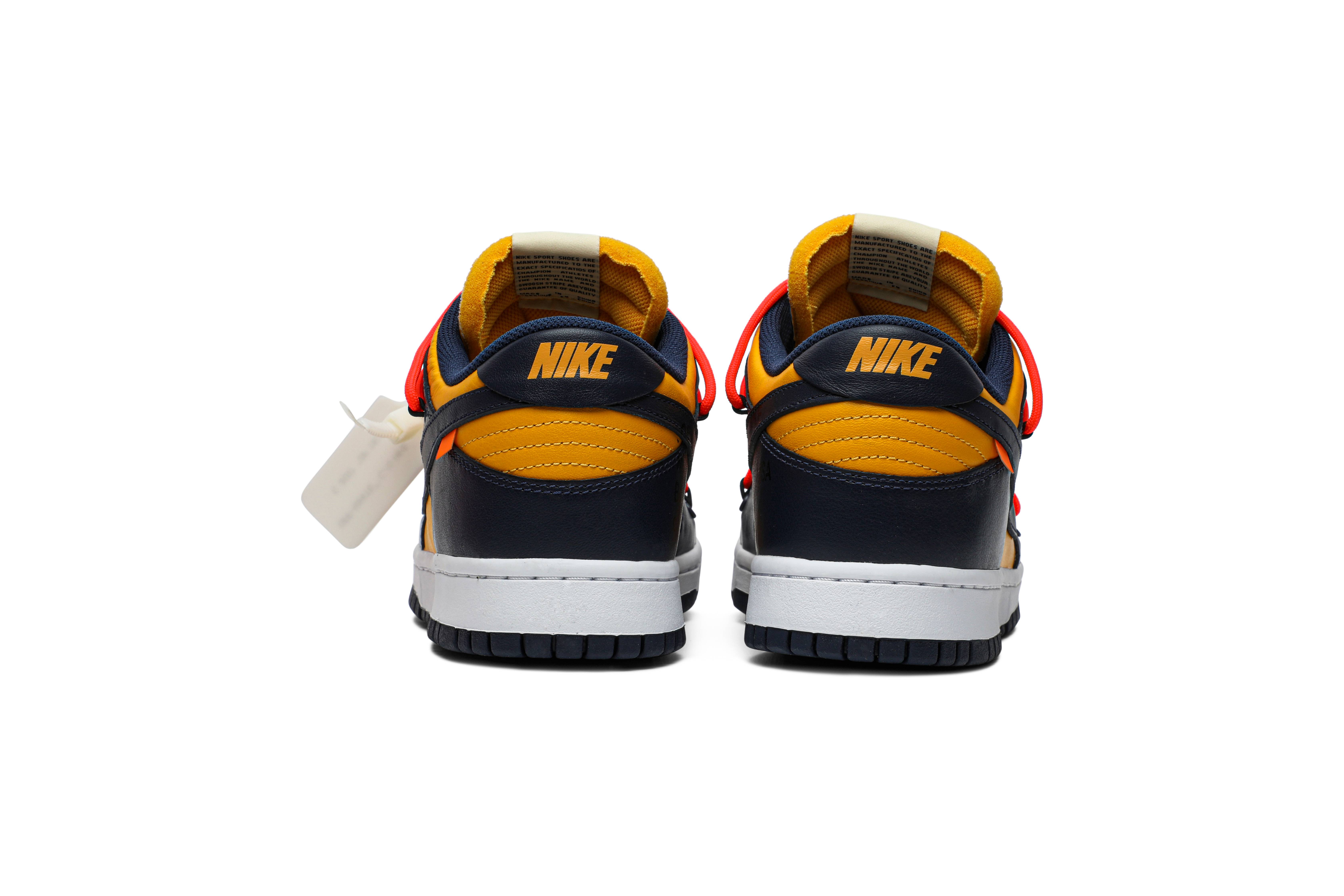 Off-White x Nike Dunk Low University Gold  CT0856-700 Nicesnk
