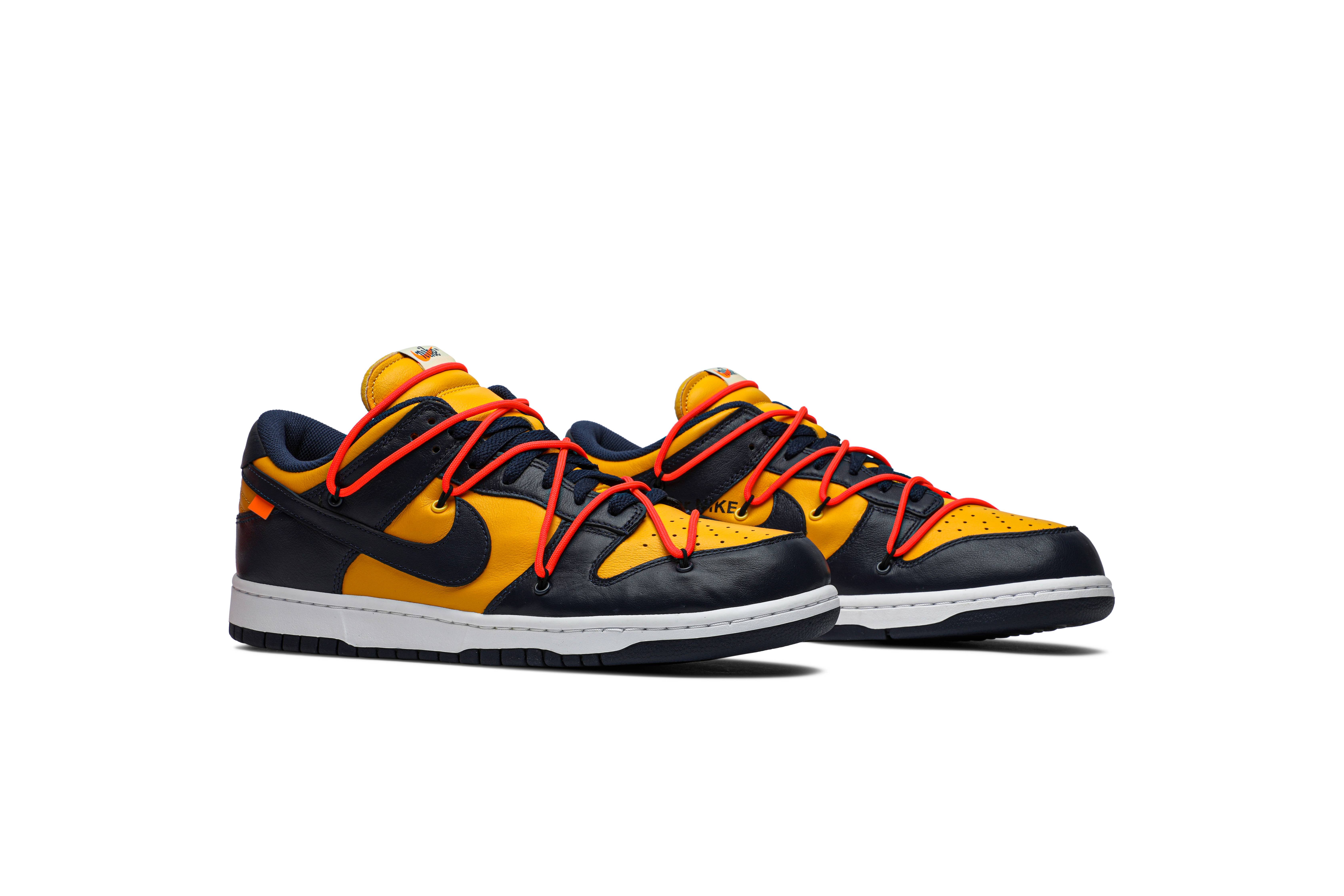 Off-White x Nike Dunk Low University Gold  CT0856-700 Nicesnk