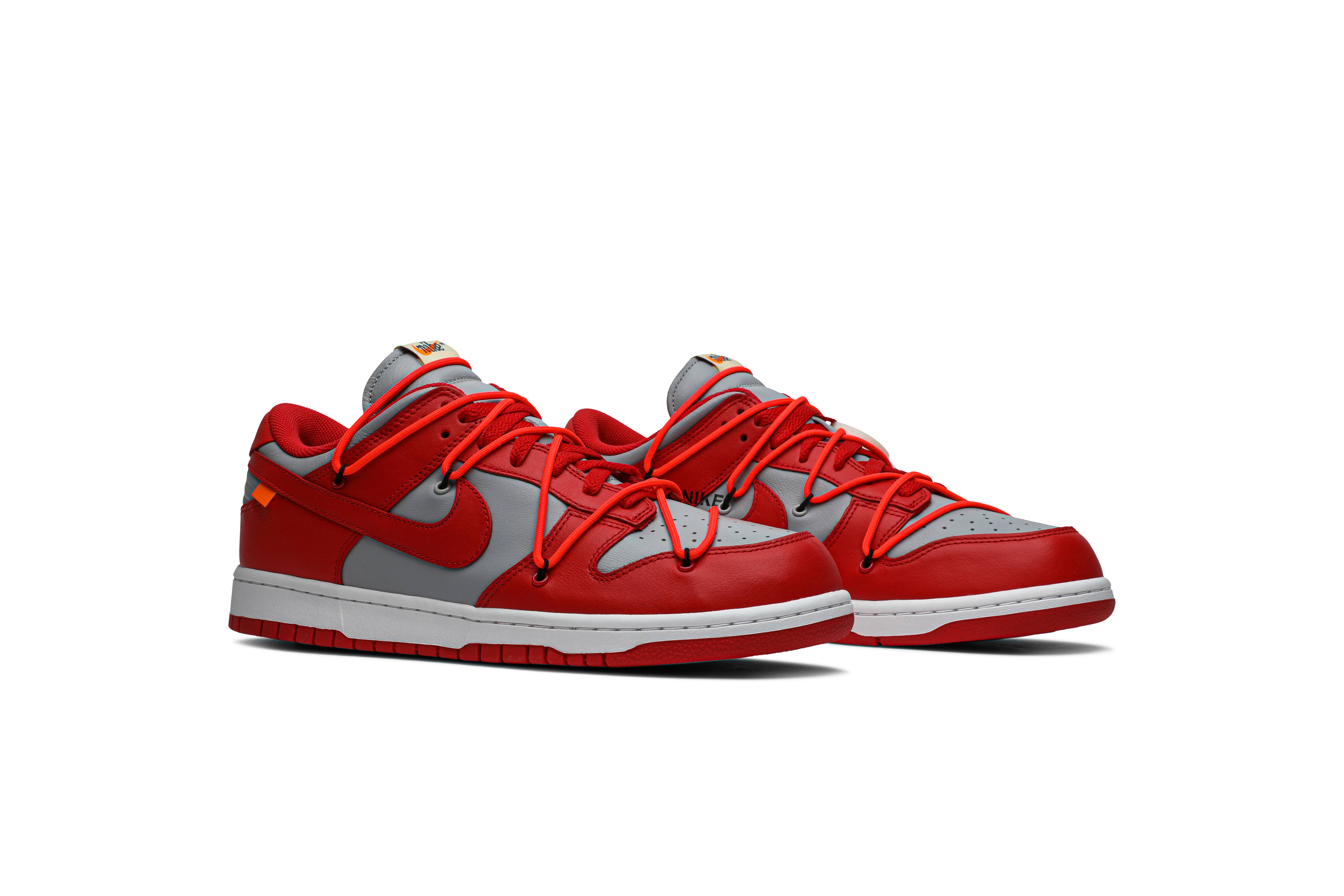 Off-White x Nike Dunk Low University Red  CT0856-600 Nicesnk