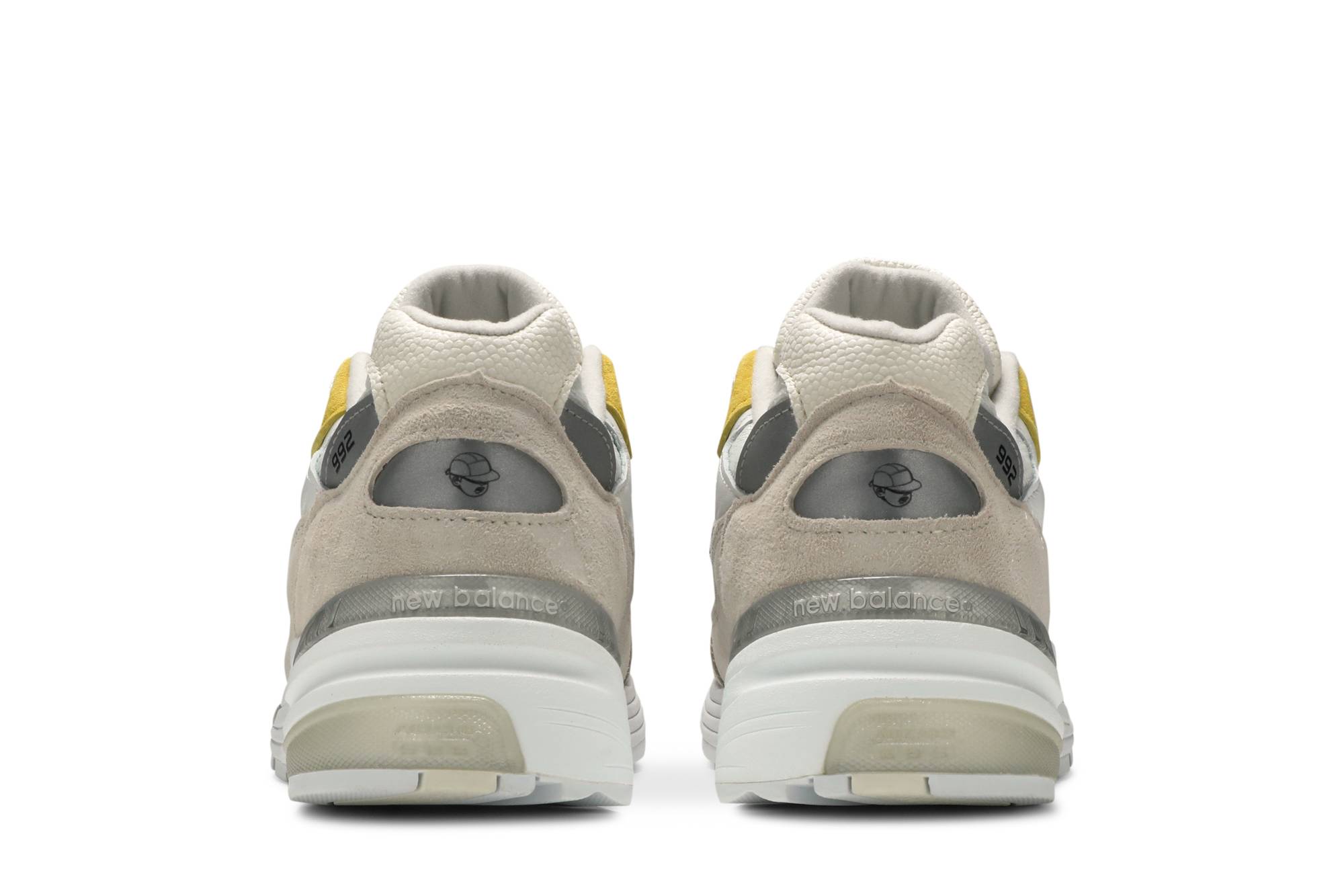 Paperboy Paris x New Balance 992 Made in USA Fried Egg M992PB1 Nicesnk