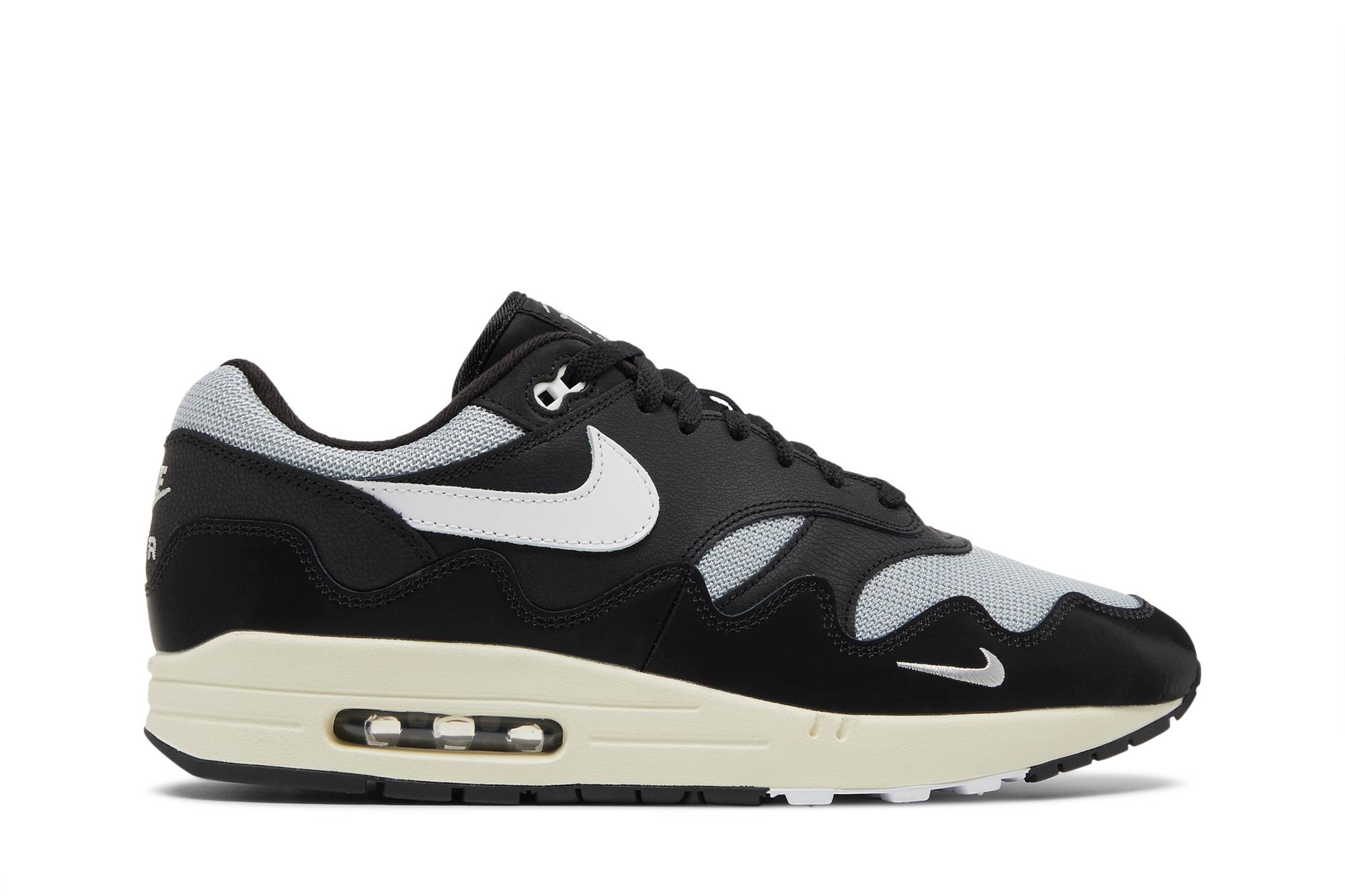 Patta x Nike Air Max 1 Black (with Bracelet) DQ0299-001 Nicesnk